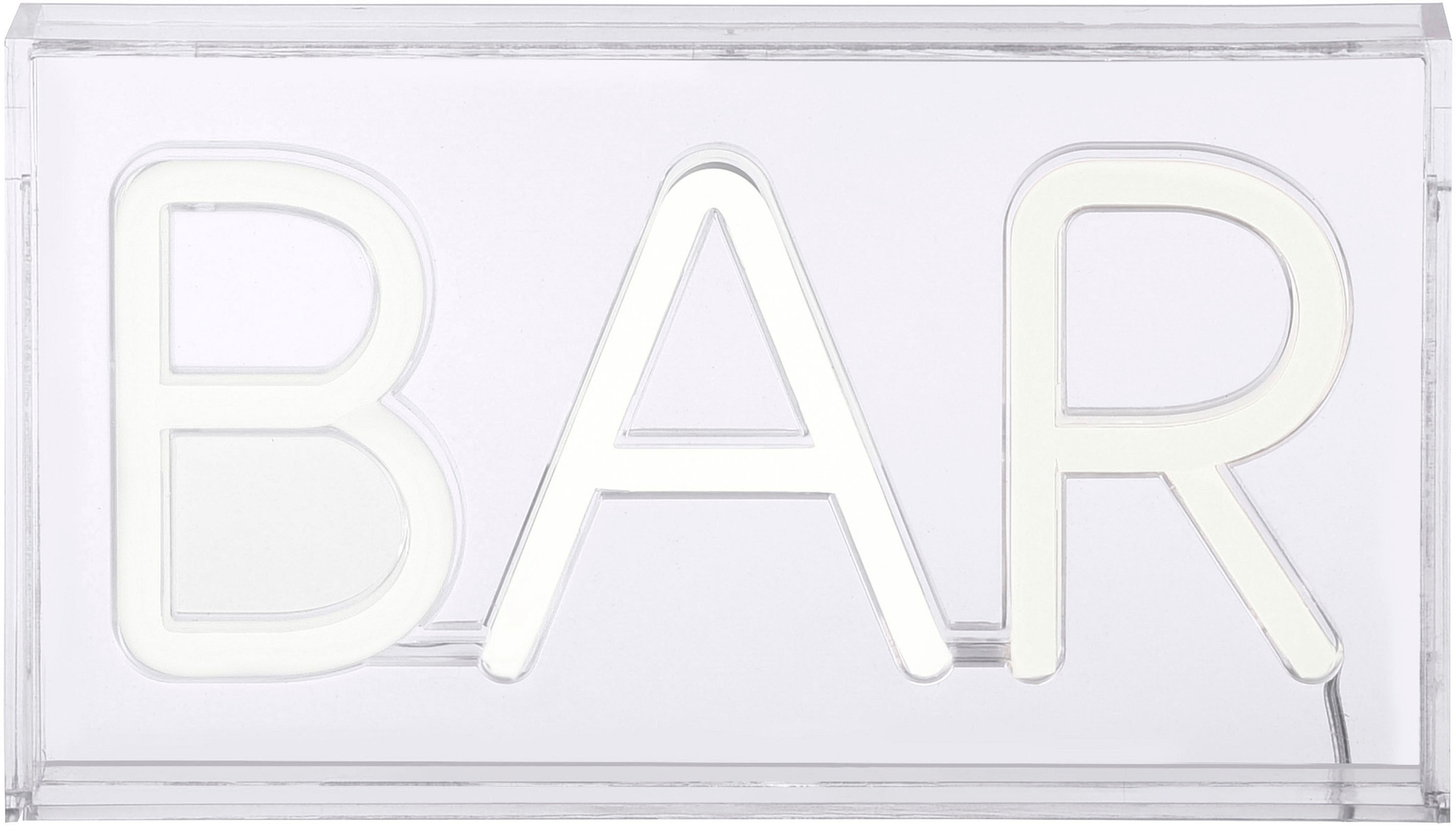 JUST LIGHT LED Wandleuchte »NEON-BAR«, 1 flammig, Leuchtmittel LED-Board | LED fest integriert
