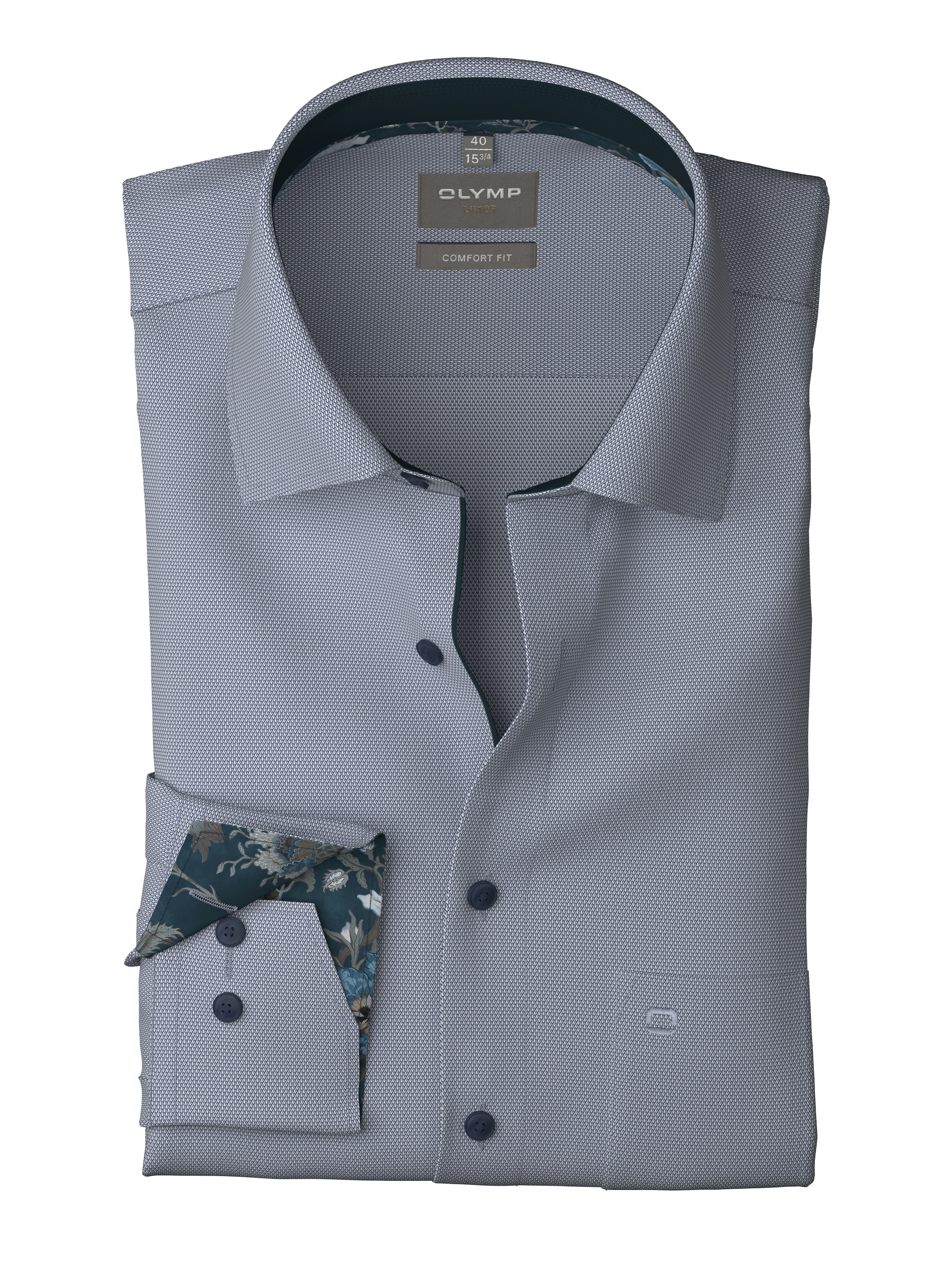 OLYMP Langarmhemd "Luxor", New-Kentkragen, Businesshemd, comfort fit günstig online kaufen