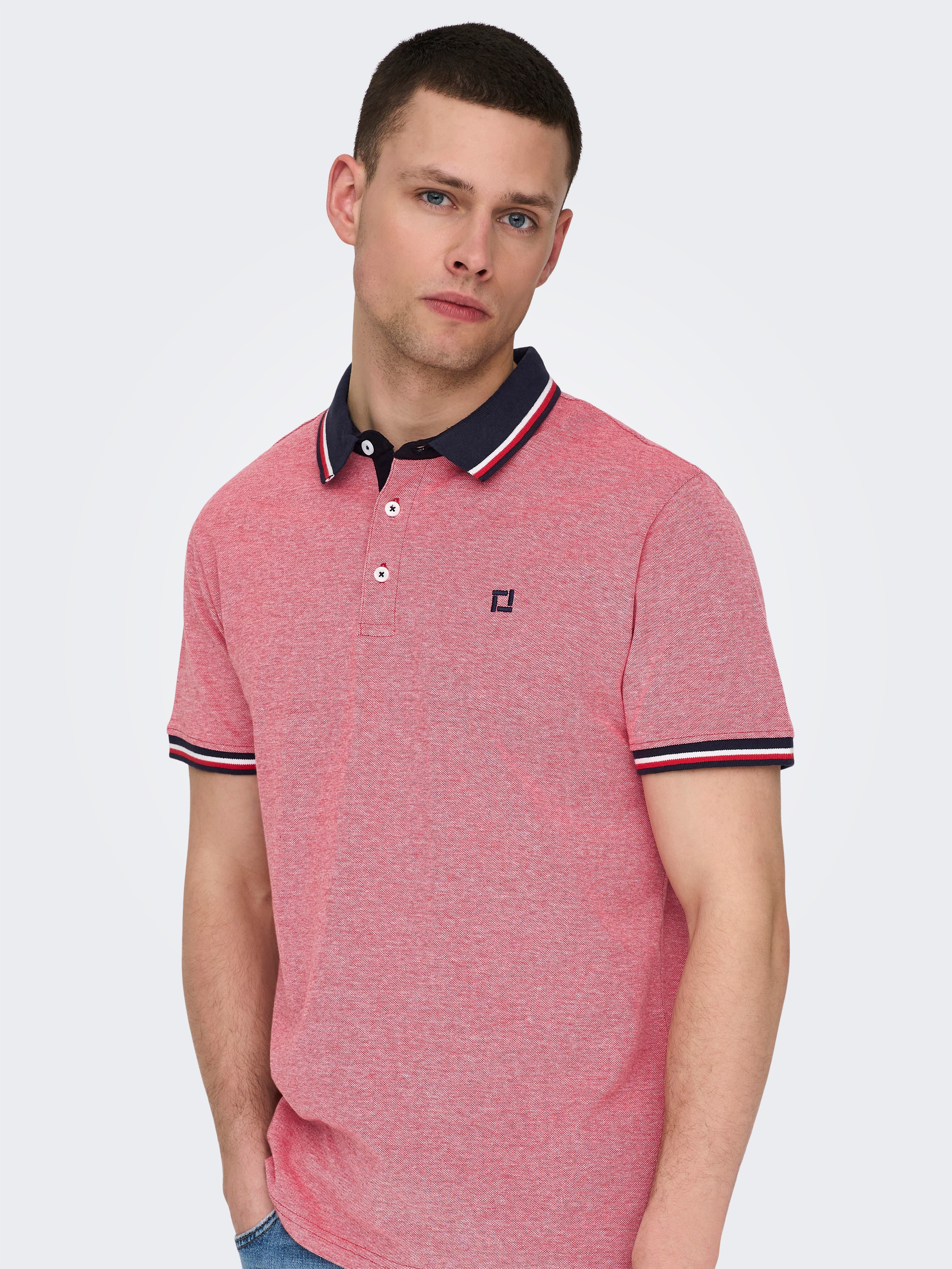 ONLY & SONS Poloshirt "ONSFLETCHER SLIM SS POLO NOOS" günstig online kaufen