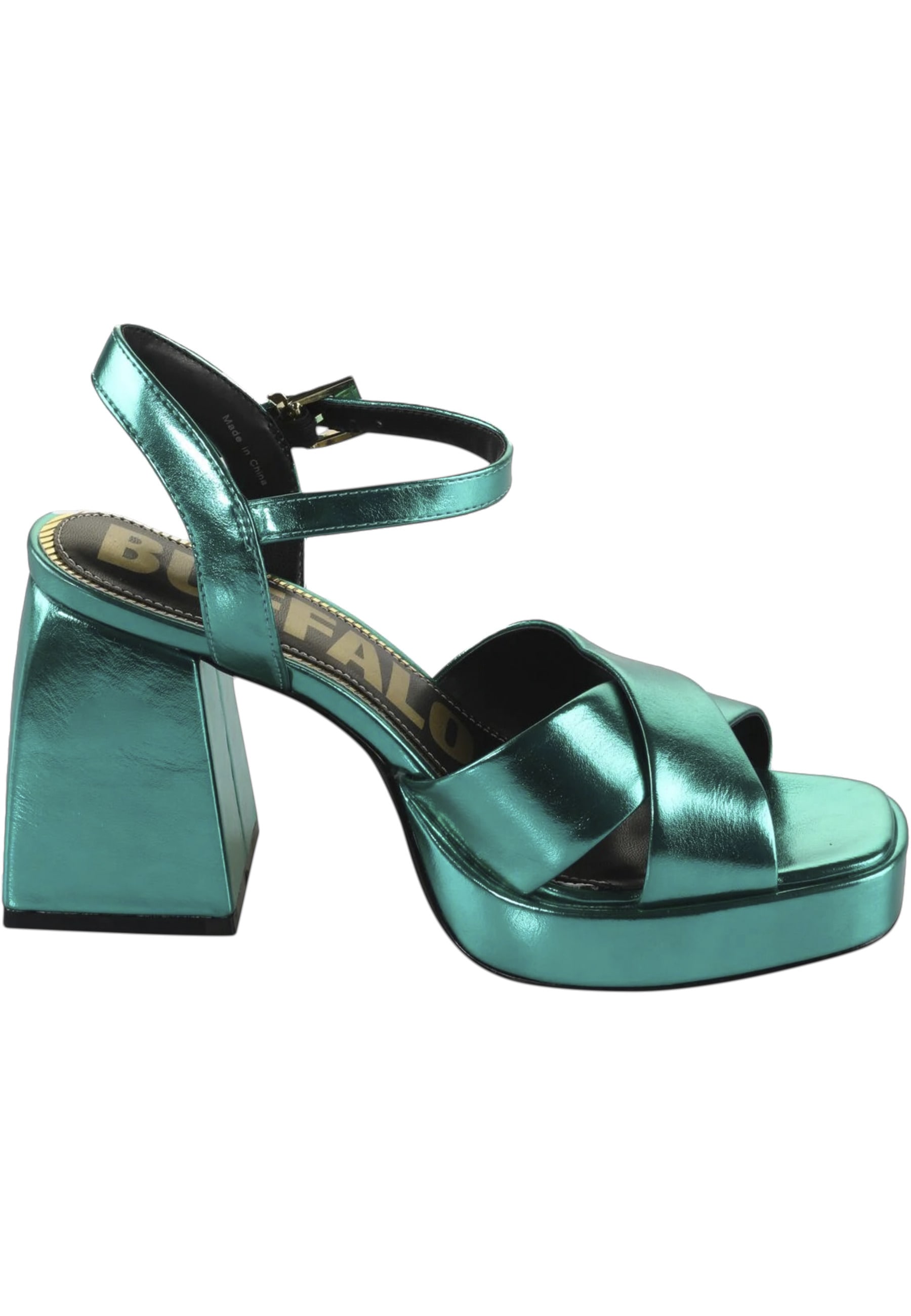 Buffalo High-Heel-Pumps »Buffalo Damen Buffalo Bella Cross Vegan Nappa«