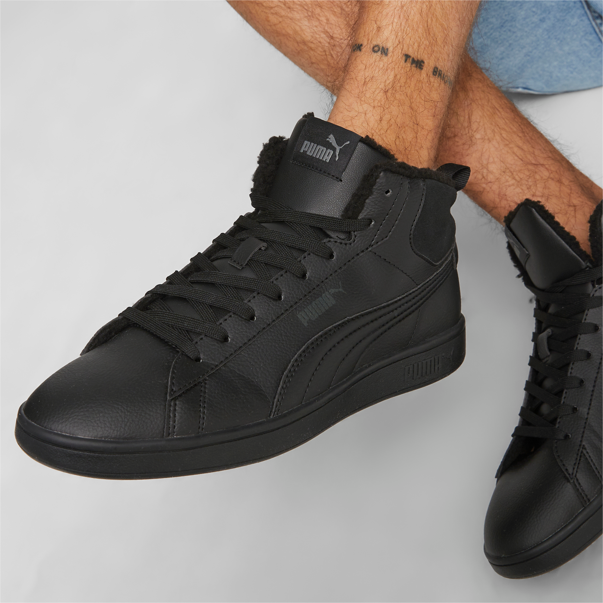 PUMA Sneaker »SMASH 3.0 MID WTR«, Sneakerboots, Winterschuhe, gefüttert