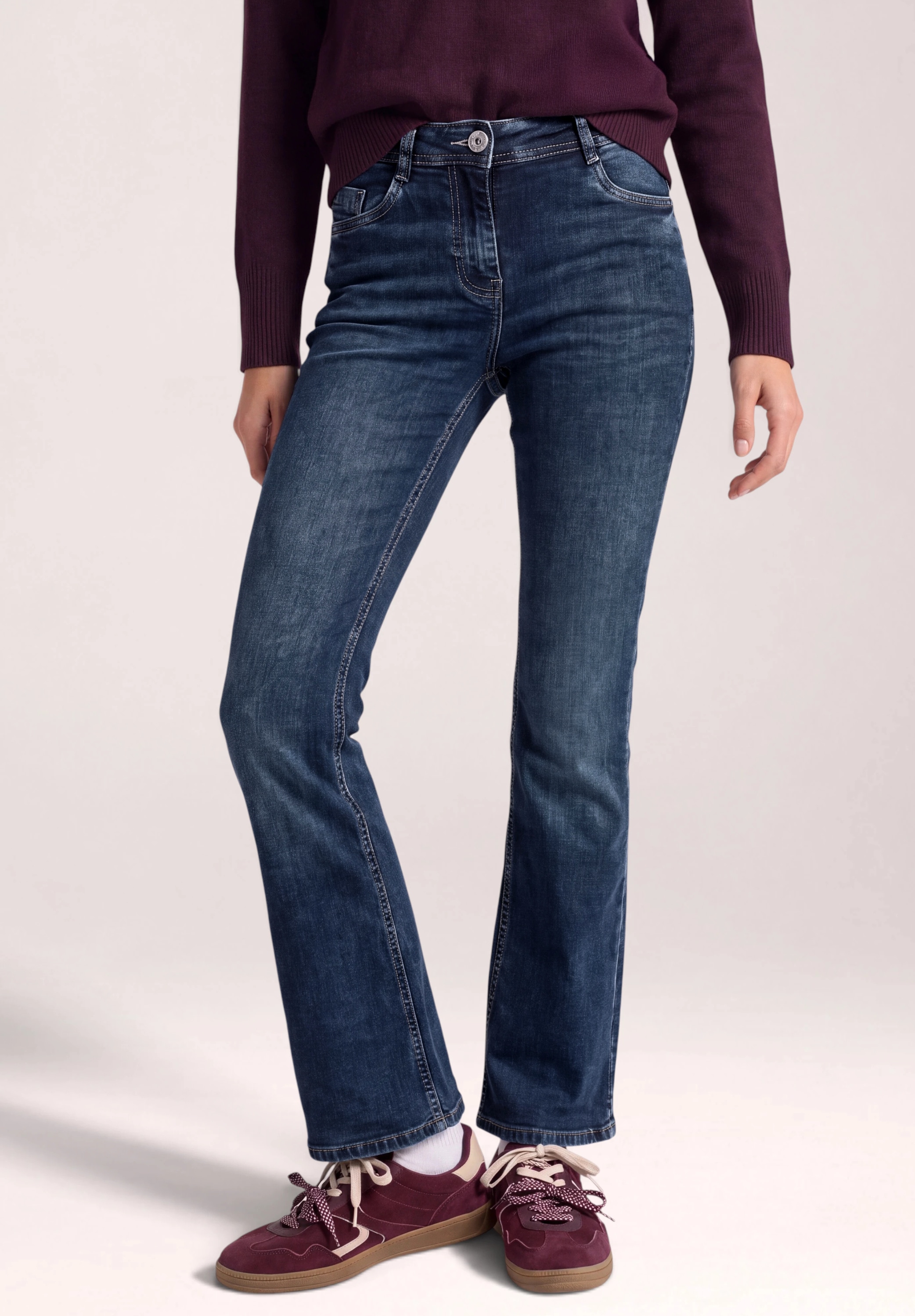 Cecil Slim-fit-Jeans 5-Pocket-Style
