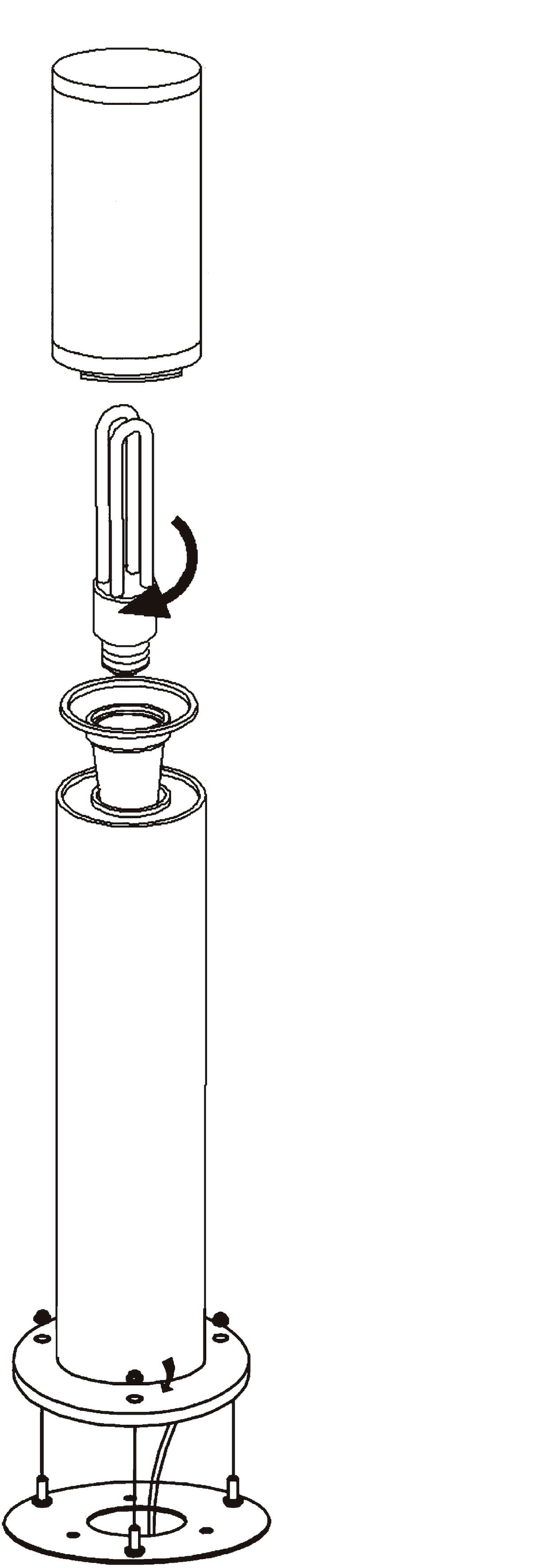 EGLO Außen-Stehlampe »HELSINKI«, 1 flammig, Leuchtmittel E27 | ohne Leuchtmittel