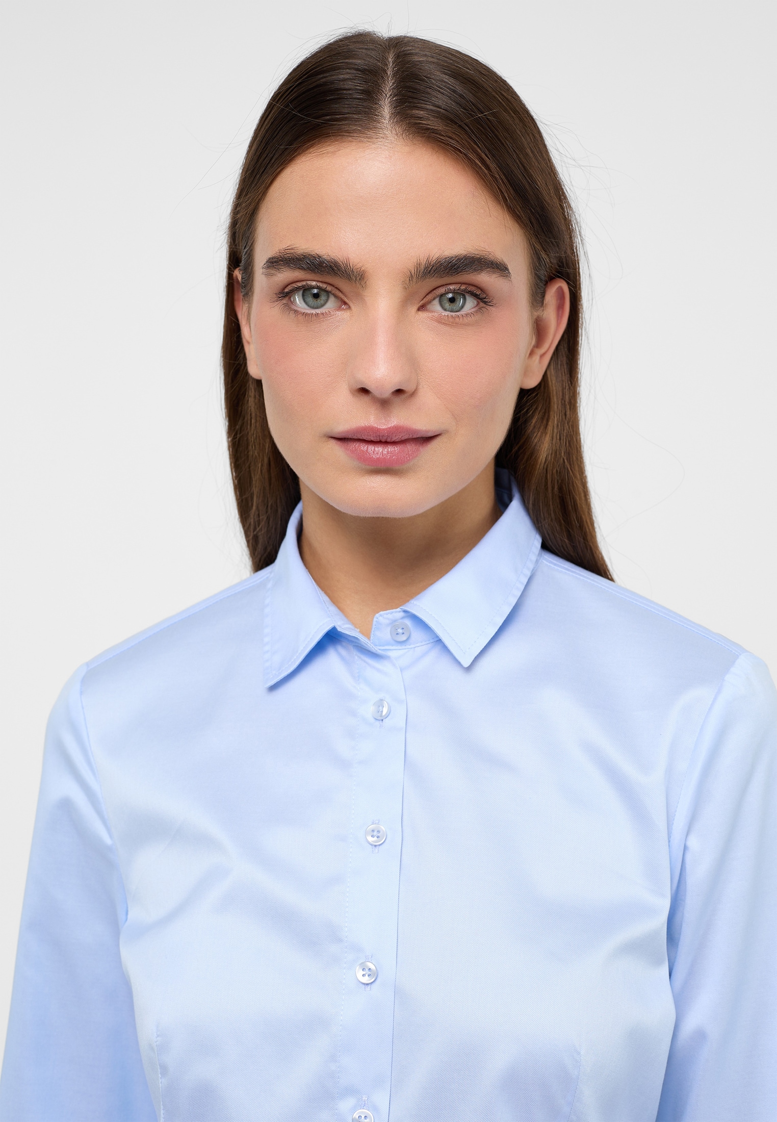 Eterna Hemdbluse »FITTED«, EASY IRON (bügelleicht)