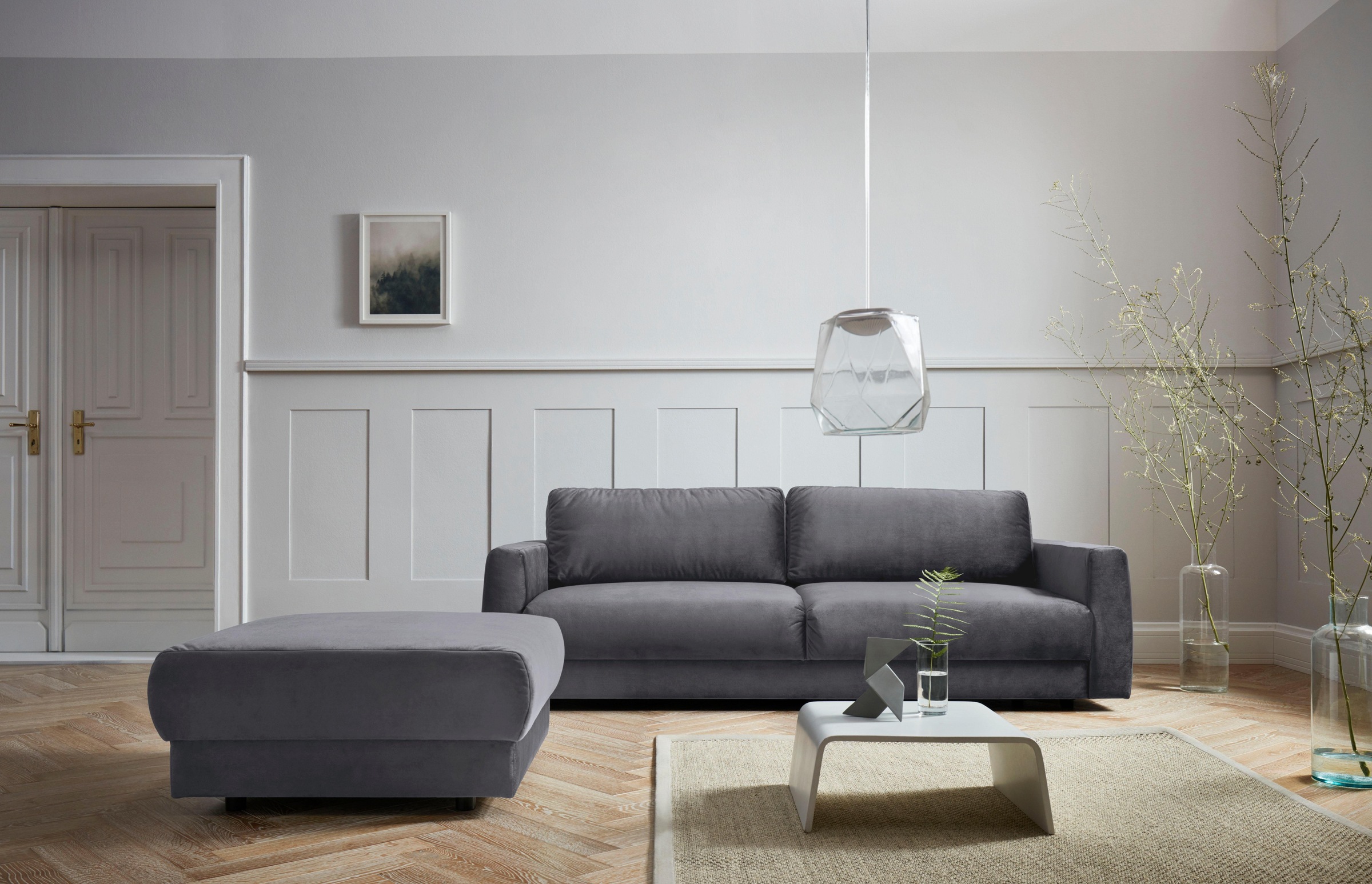 andas 2,5-Sitzer »Hobro«, in 3 Bezugsqualitäten in vielen Farben, Design by Morten Georgsen