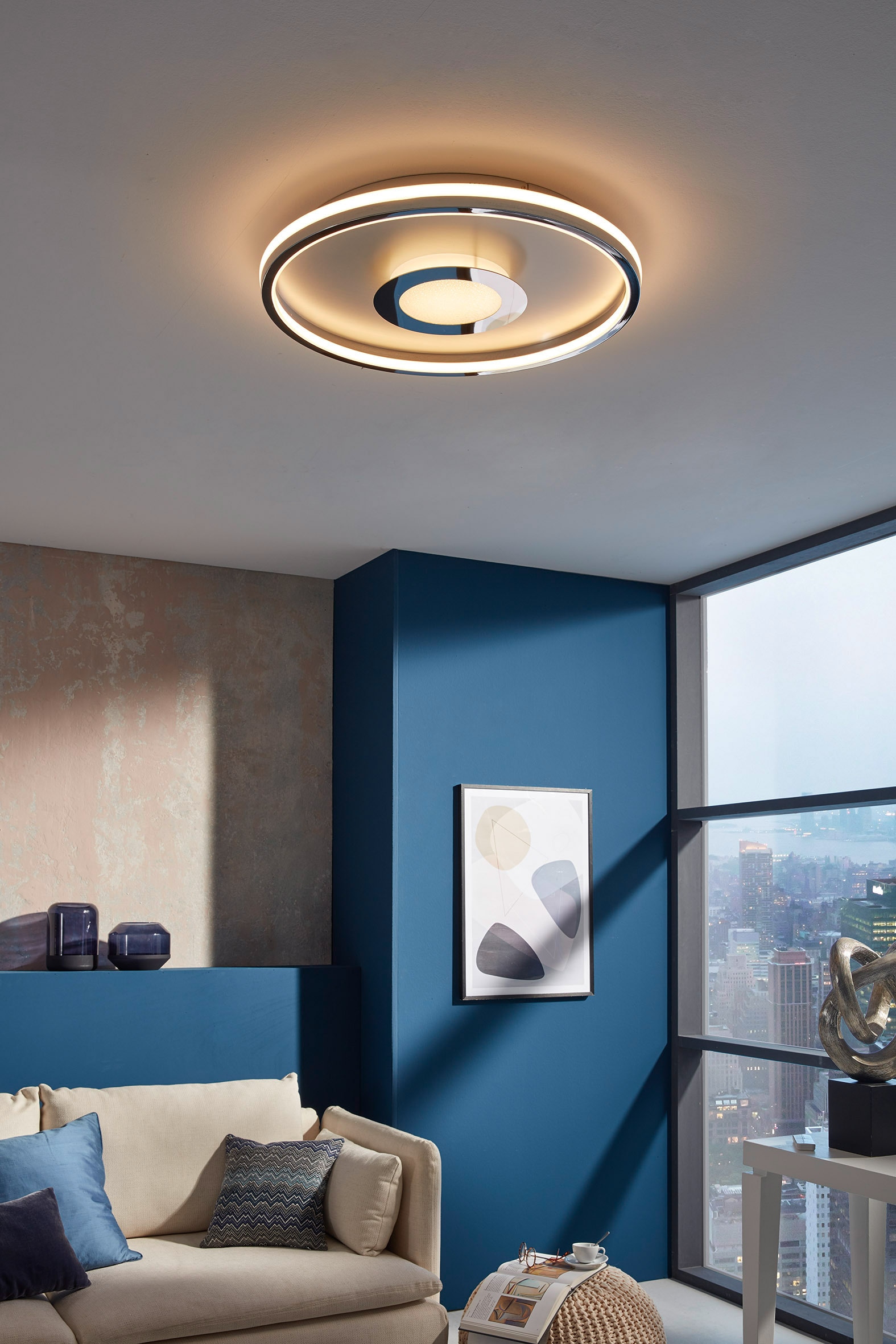 FISCHER & HONSEL LED Deckenleuchte »Bug«, 1 flammig, Leuchtmittel LED-Modul | LED fest integriert