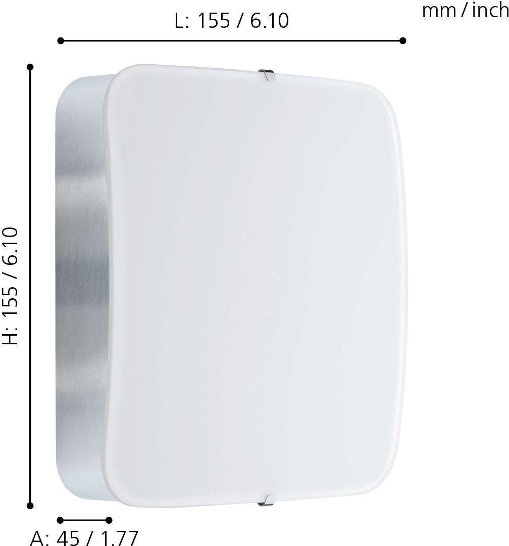 EGLO Deckenleuchte »CUPELLA«, 1 flammig, Leuchtmittel LED-Board | LED fest integriert, LED tauschbar