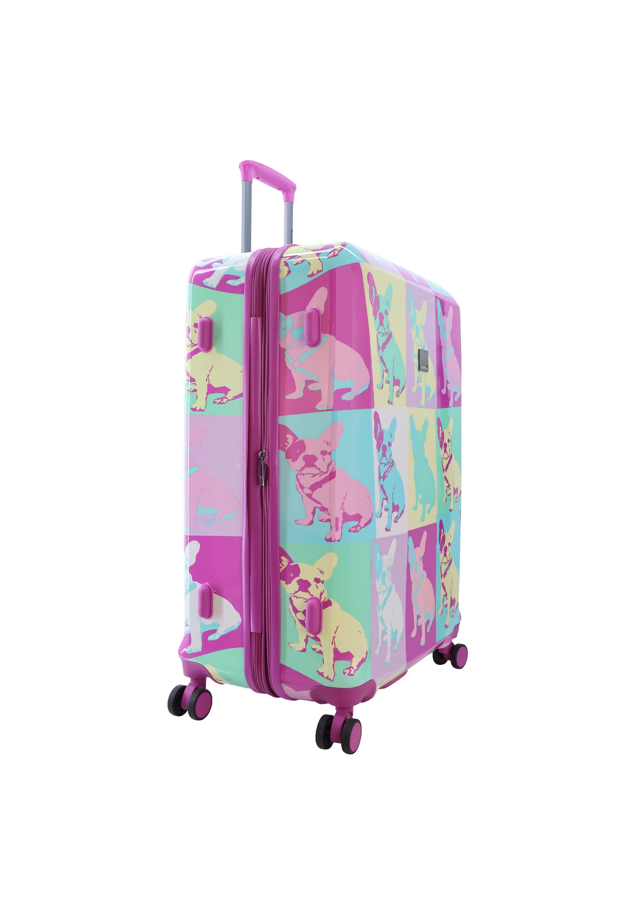 Saxoline® Koffer »Bulldog Emotion«, aus ABS- und PC-Materialien