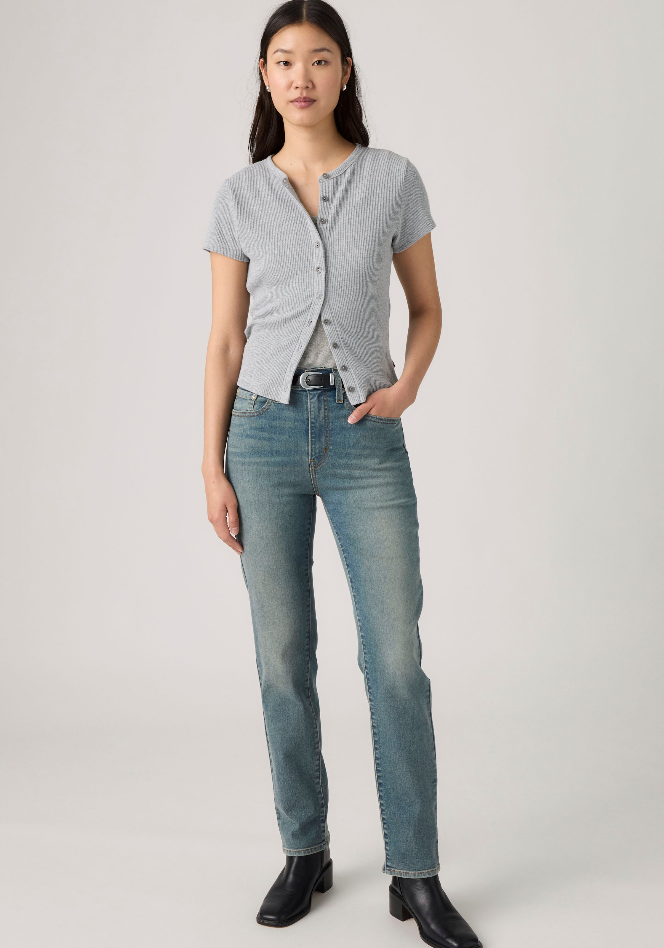 Profile Straight-Jeans