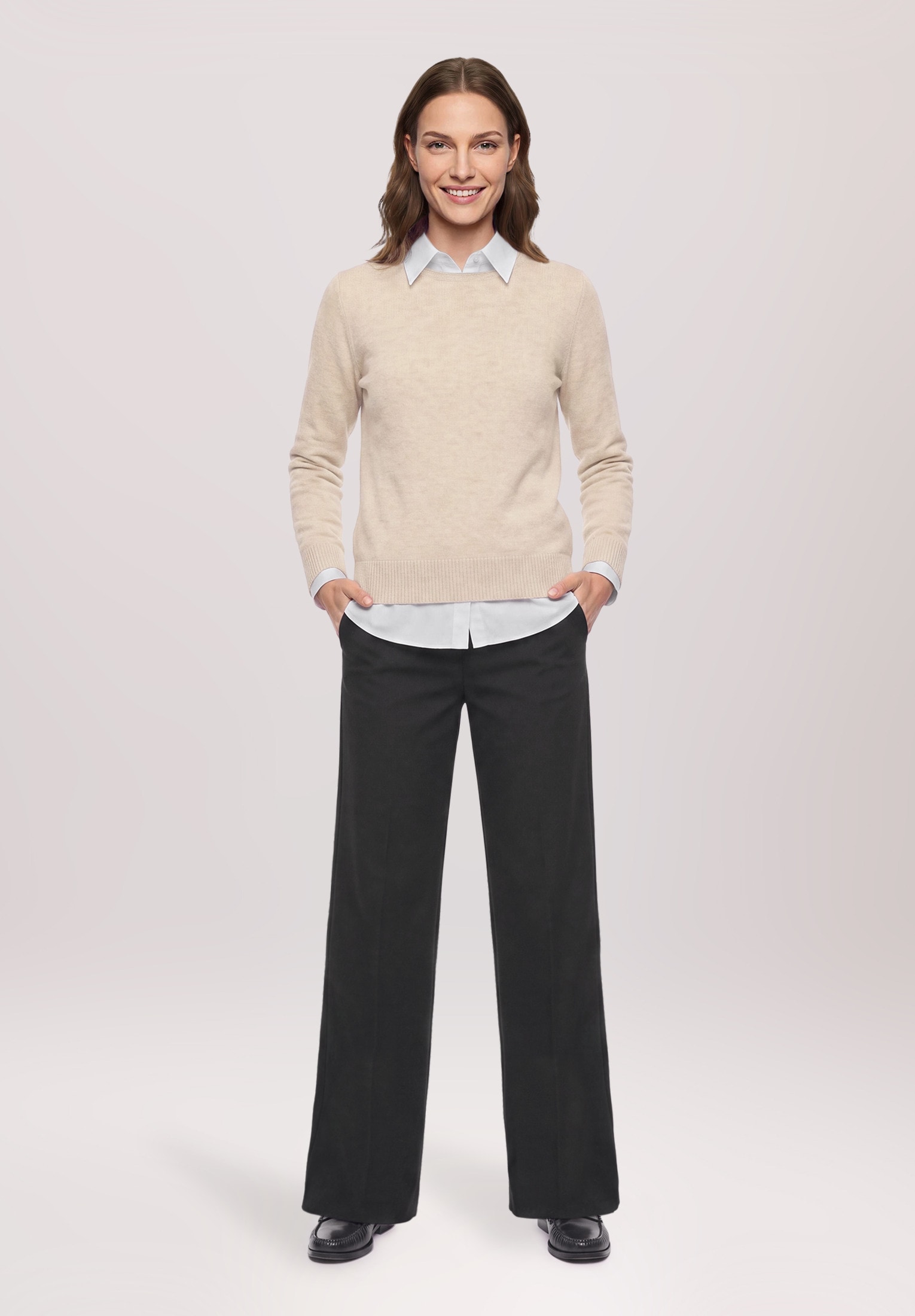 Betty Barclay Strickpullover »Damen mit Rundhalsausschnitt« 1 Strick