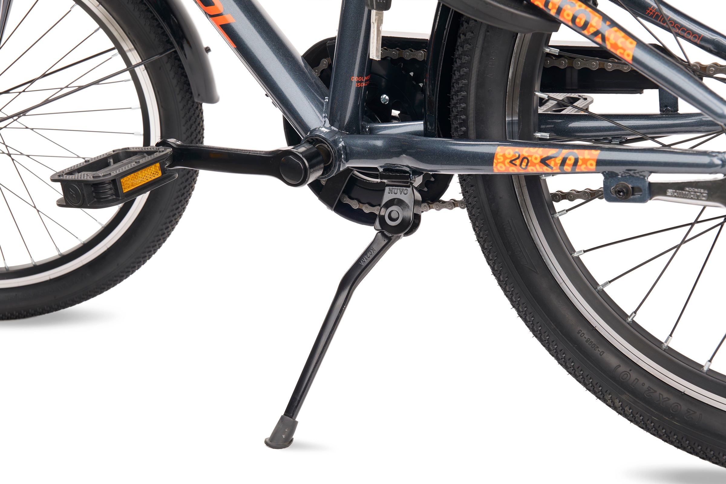 S’COOL Kinderfahrrad »S'COOL troX«, 3 Gang, Shimano, Nabenschaltung