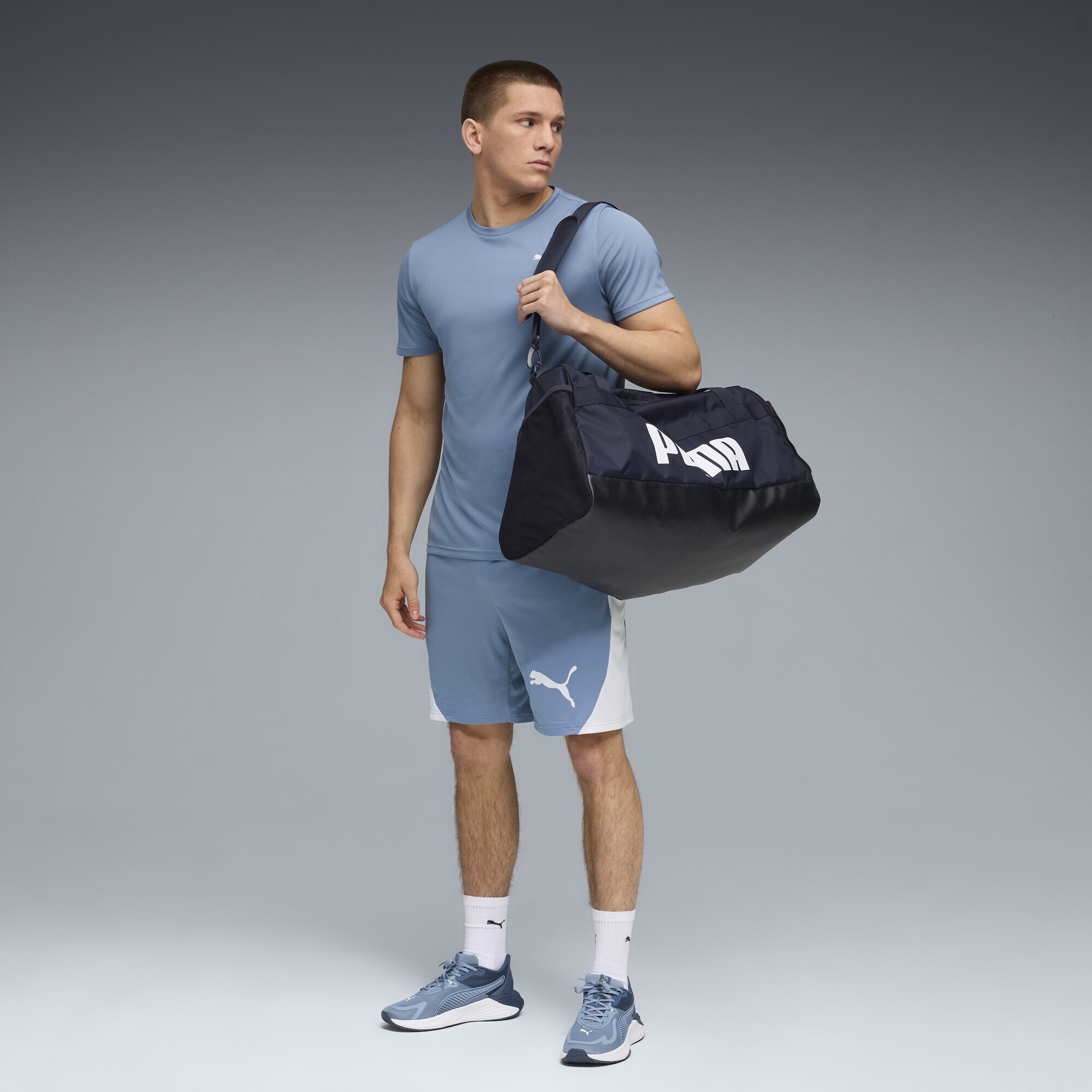 PUMA Trainingsshirt »Train All Day Essentials Poly Texture T-Shirt Herren«