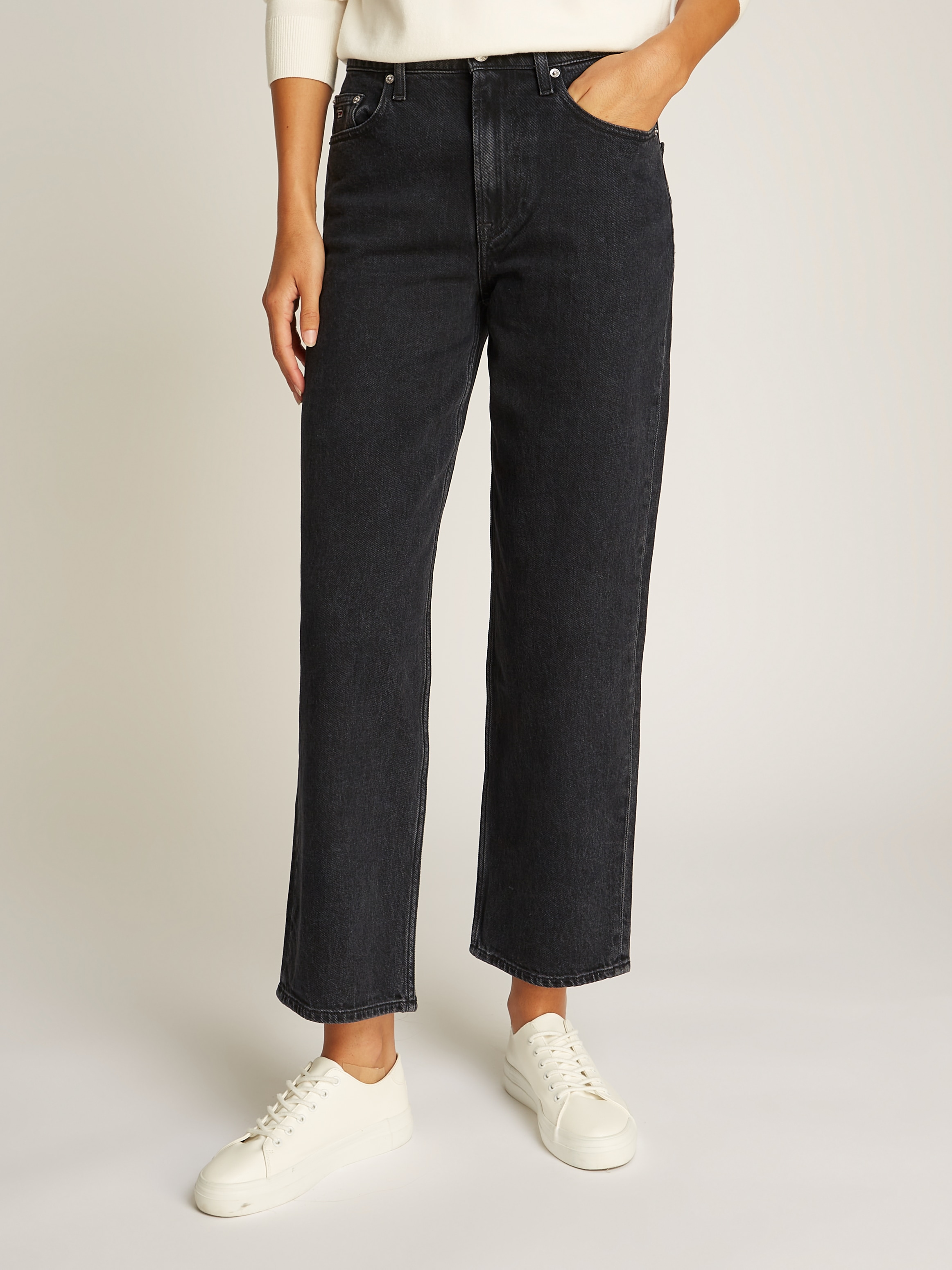 Straight-Jeans »Layla High Rise Slim Straight«, in Knöchellänge