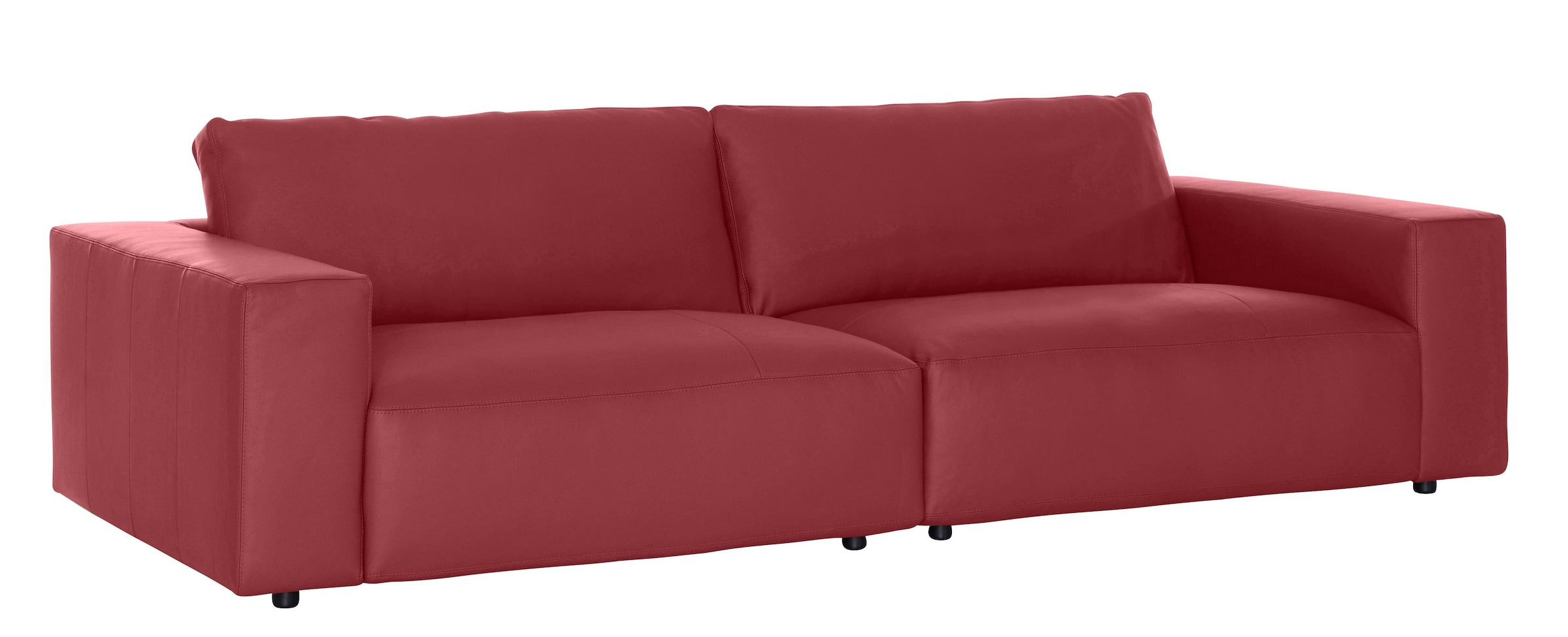 Big-Sofa »LUCIA«, in vielen Qualitäten und 4 unterschiedlichen Nähten, 3-Sitzer