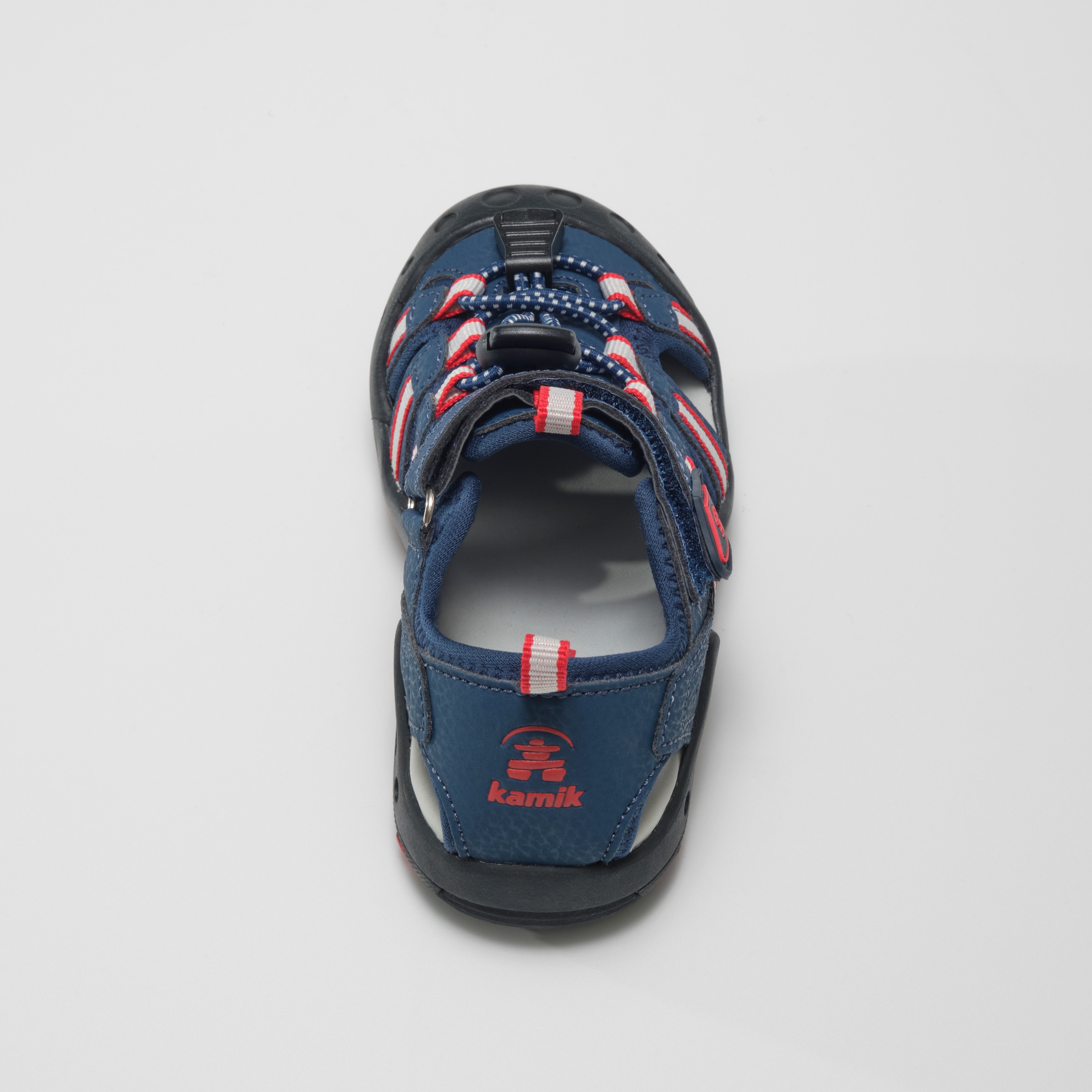 Kamik Crab Sandal Navy/Red 23 3