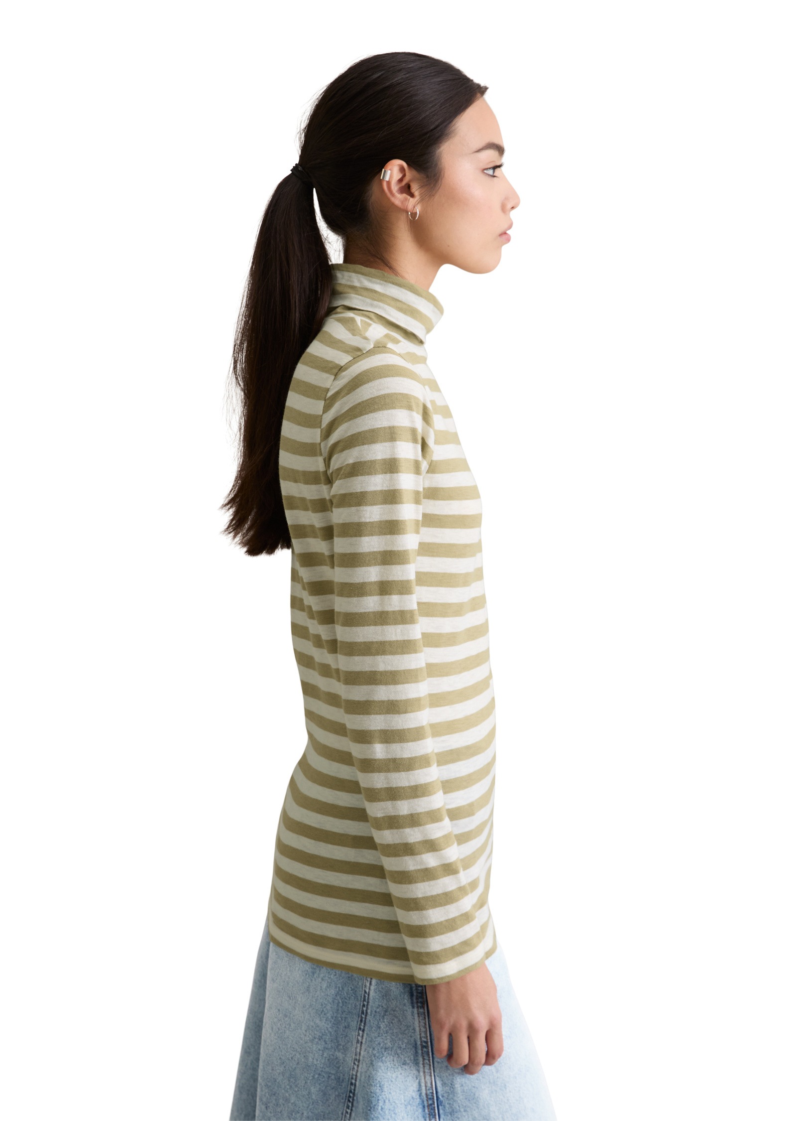 Marc OPolo DENIM Langarmshirt "aus Organic Cotton Jersey" günstig online kaufen