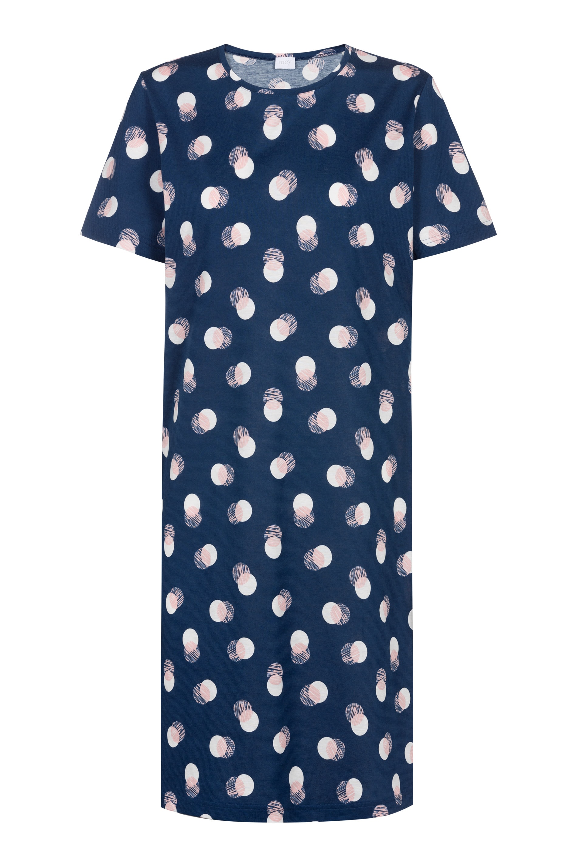 Mey Nachthemd "Scribbled Dots" Ohne Taschen Farbiger Punkteprint günstig online kaufen
