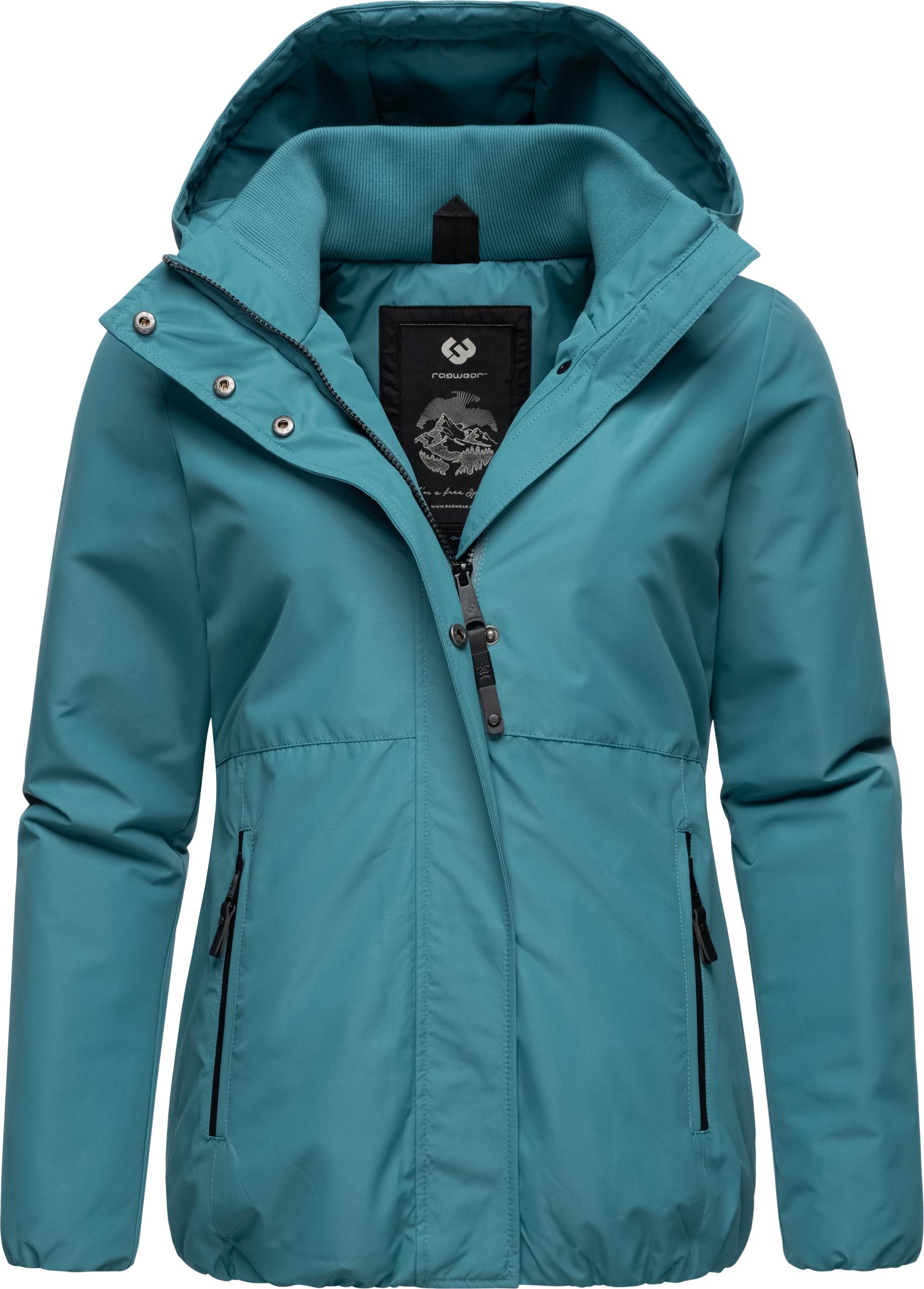 Winterjacke RAGWEAR "Sunniva", Damen, Gr. XS (34), blau (ocean), Obermaterial: 100% Polyester; Futter: 100% Polyester; Wattierung: 100% Polyester, figurumspielend Po-bedeckend, hoch geschlossener Ausschnitt, eng elastischer Bund mit innenliegendem Gummizu 3