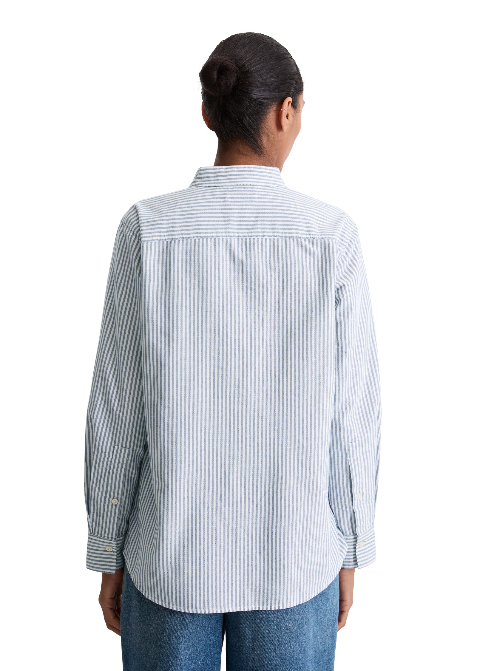 Thumbnail - Marc OPolo Langarmbluse "aus Oxford-Qualität"