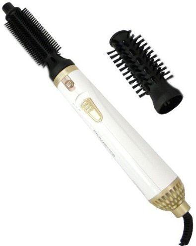 ROWENTA Warmluftbürste "Wave & Curl Warmluftbürste, Abrollsystem für einfaches Styling", gold, B:5cm H:34cm T:5cm, Multihaarstyler,