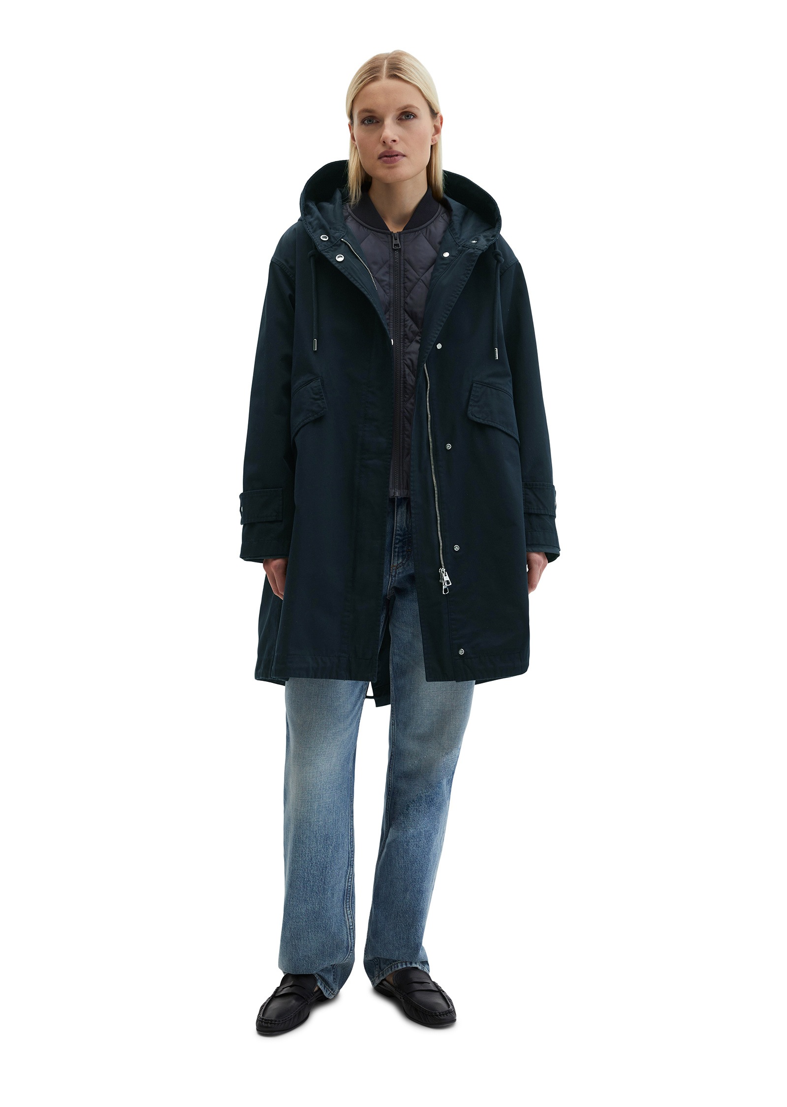Marc O'Polo Kurzmantel »aus Organic Cotton-Twill«