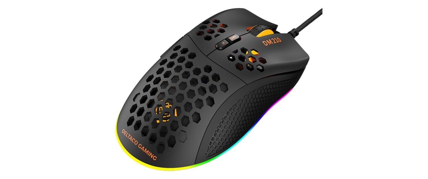 DELTACO Gaming-Maus »DM210« kabelgebunden