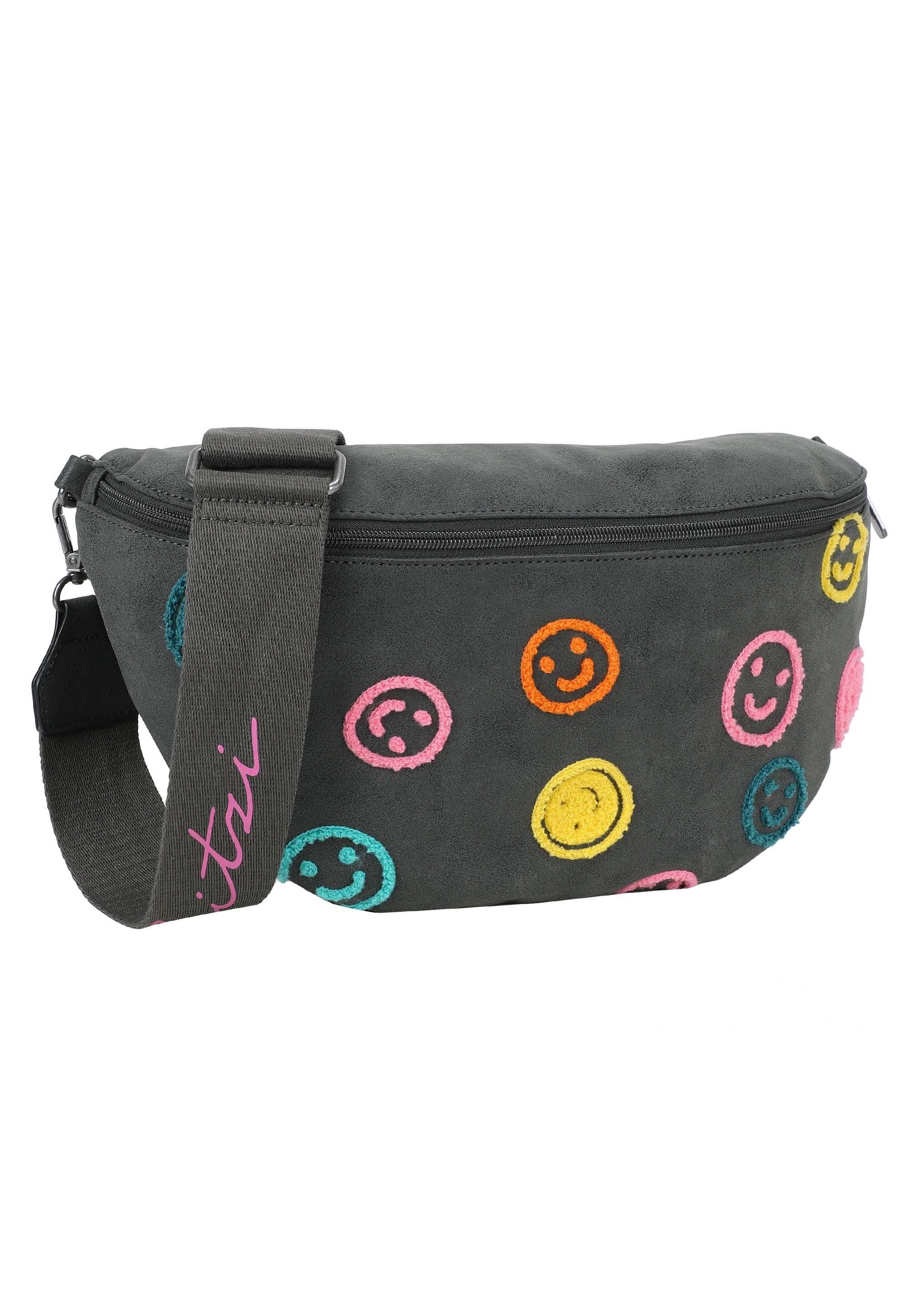 Fritzi aus Preußen Schultertasche »Bum Bag Big Limited Multi Smile« mit mattem Material und Smile-Druck