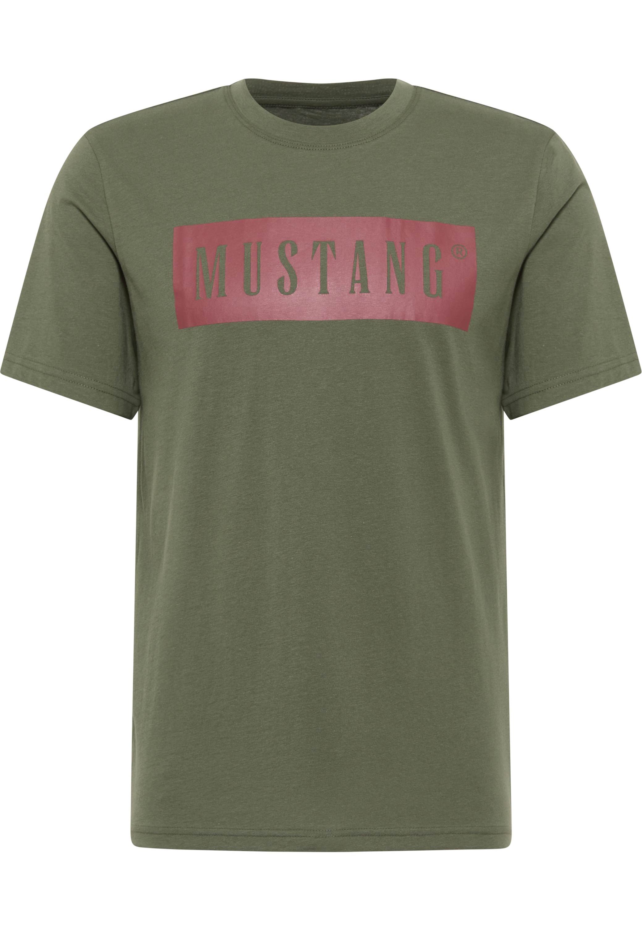 »Print-Shirt« kaufen MUSTANG | BAUR ▷ Kurzarmshirt