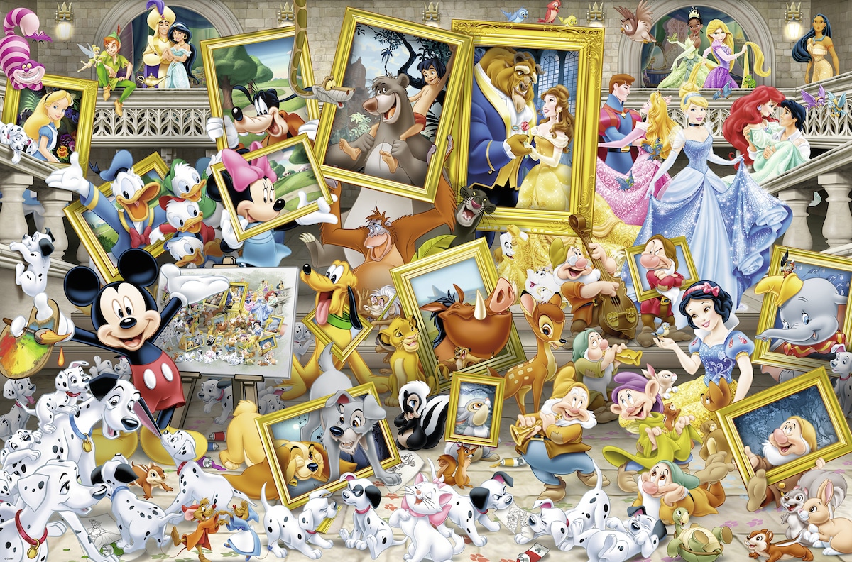 Ravensburger Puzzle »Disney, Micky als Künstler«, Made in Germany, FSC® - schützt Wald - weltweit