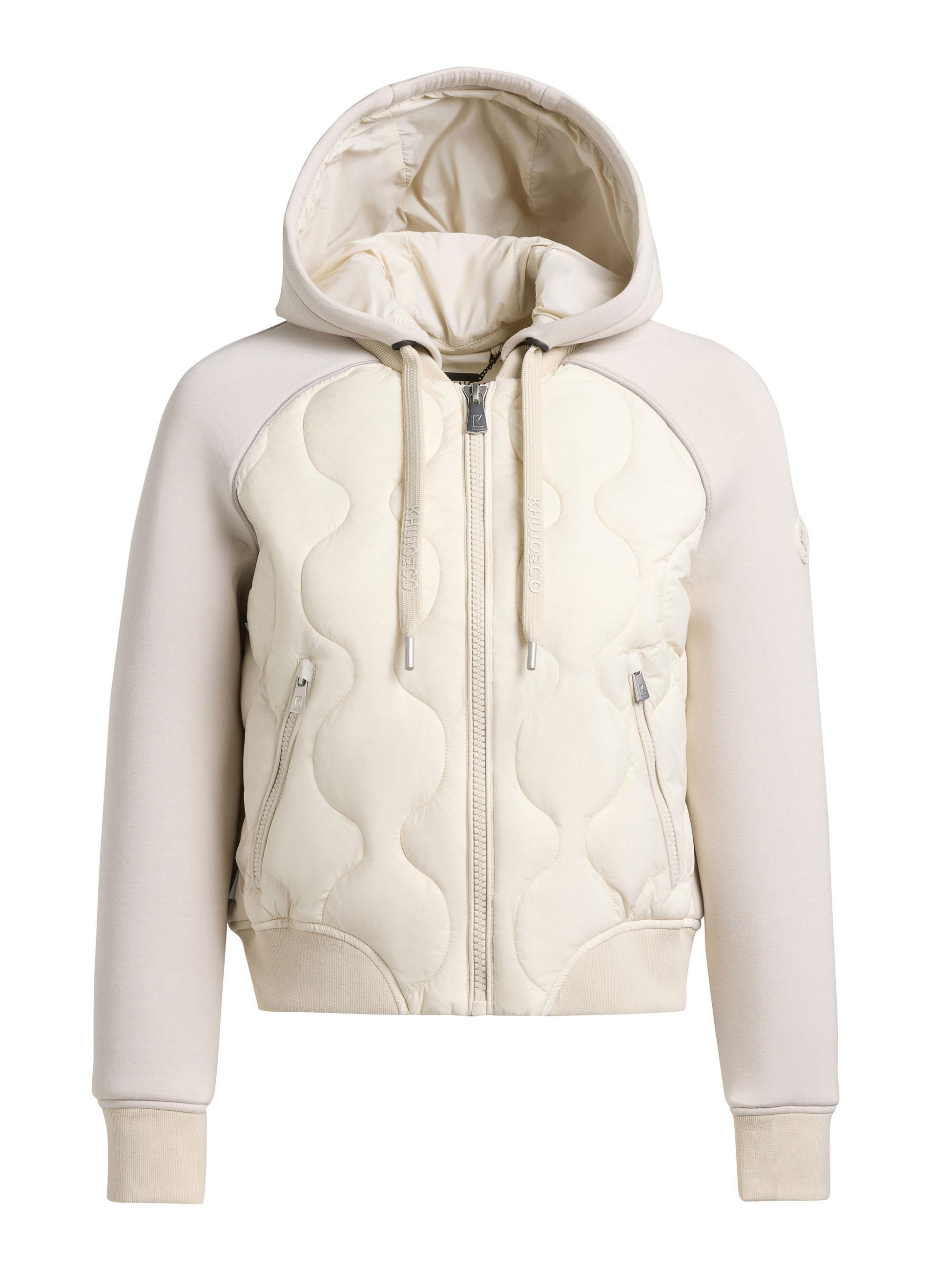 khujo Funktionsjacke »Malaya« 1 Stk. tlg. mit Kapuze Gesteppte Bomberjacke für den Übergang