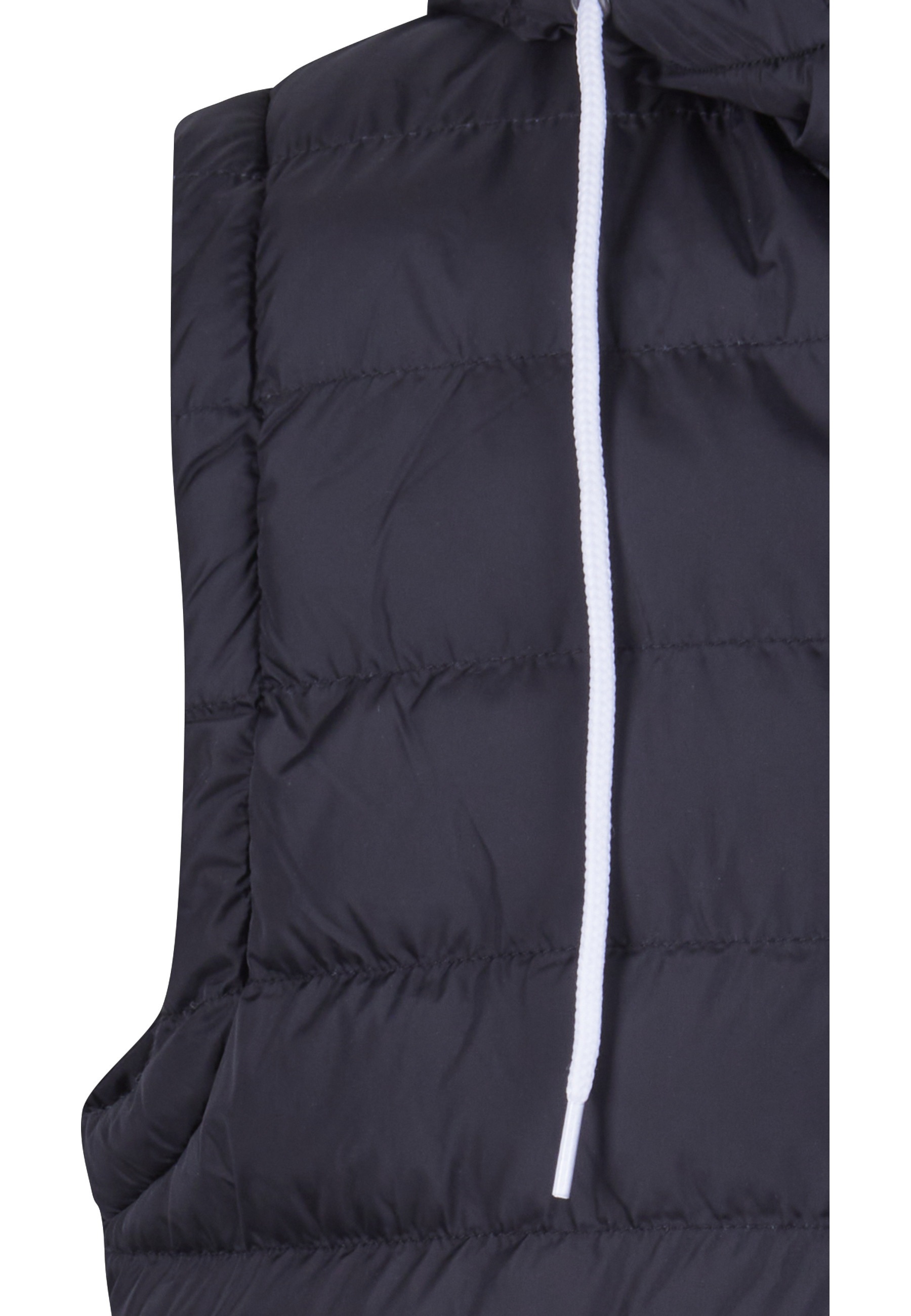URBAN CLASSICS Jerseyweste »Urban Classics Herren Small Bubble Hooded Vest« 1 Stk.
