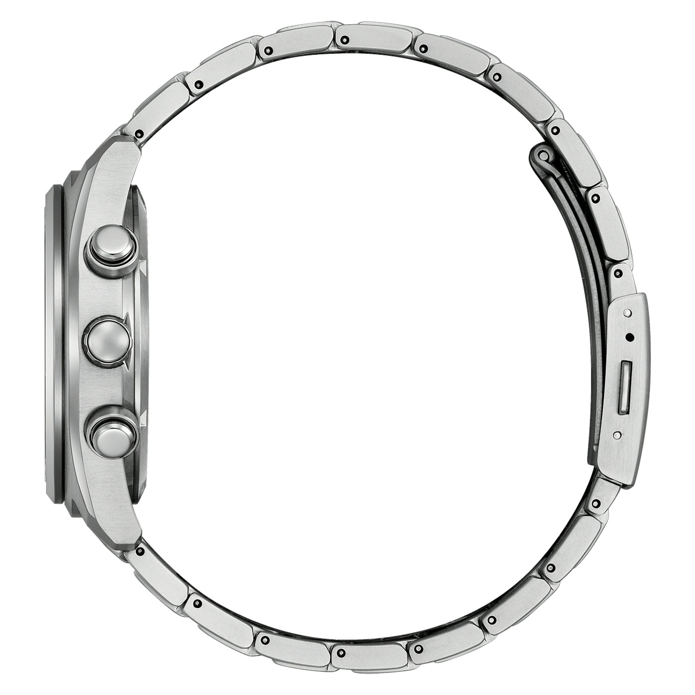 Citizen Chronograph Armbanduhr, Solar, Herrenuhr, analog, Big Date, Stoppfunktion