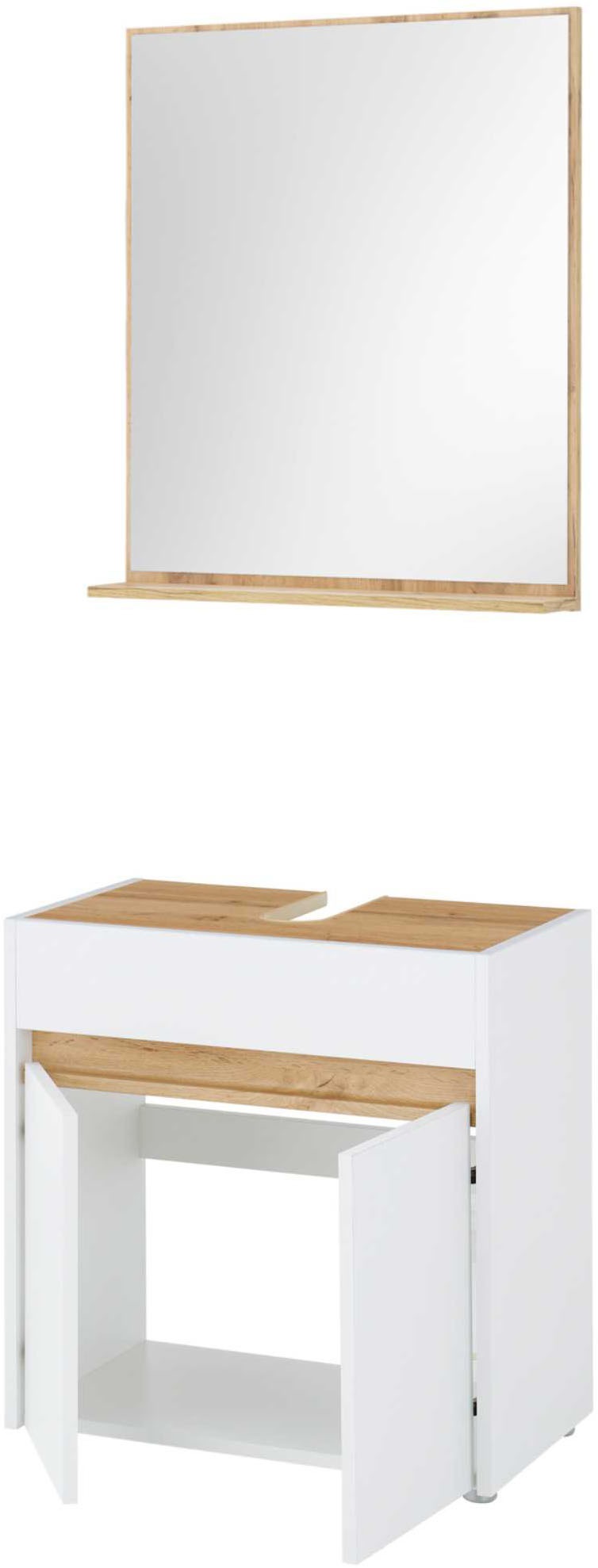 INOSIGN Badmöbel-Set "CITY/ GIRON, Bad im zeitlosen Design, 2-teiliges Bade günstig online kaufen