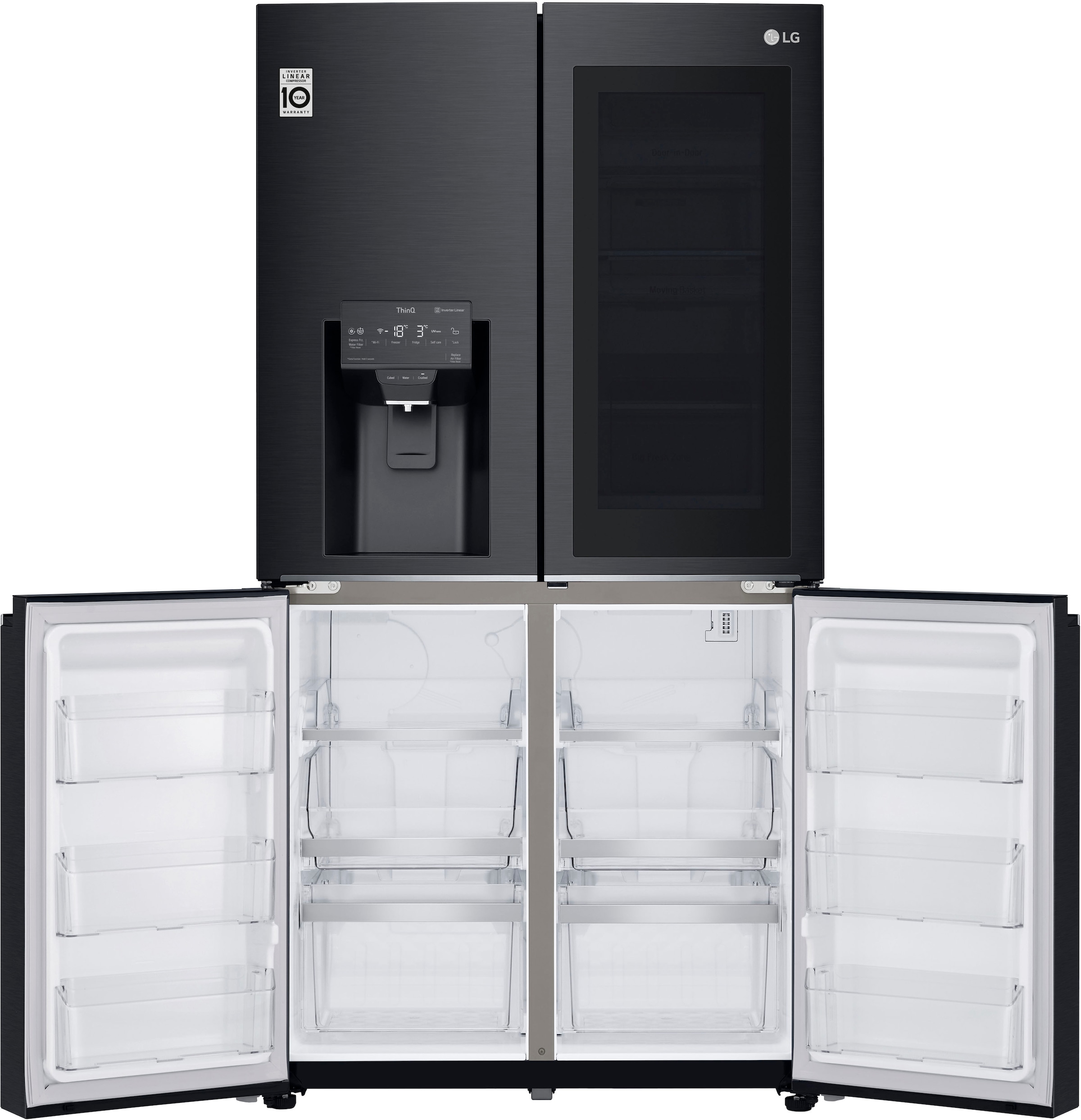 LG Multi Door, GMX945MC9F, 179,3 cm hoch, 91,2 cm breit