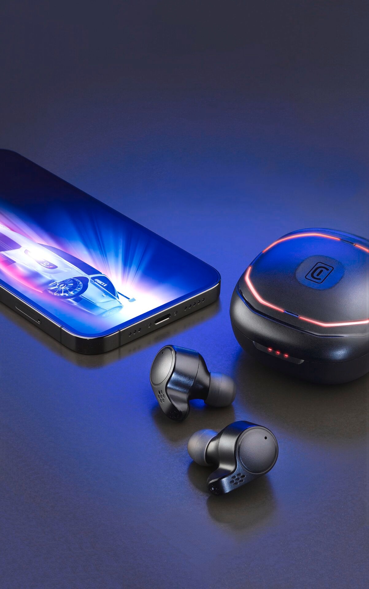 Cellularline Gaming-Headset »DEFY«, Bluetooth, integrierte Steuerung für Anrufe und Musik-True Wireless-Freisprechfunktion