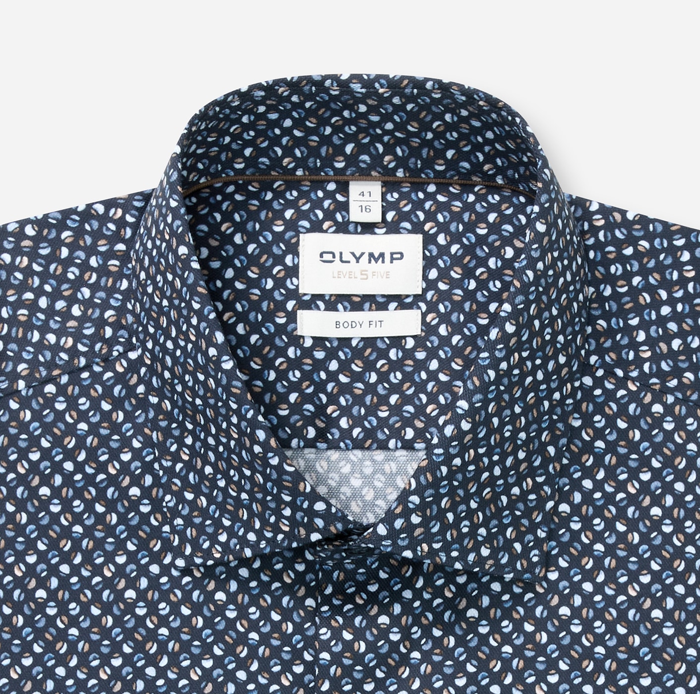 Thumbnail - OLYMP Langarmhemd "Level Five" Businesshemd, body fit, Kentkragen, extra langer Arm