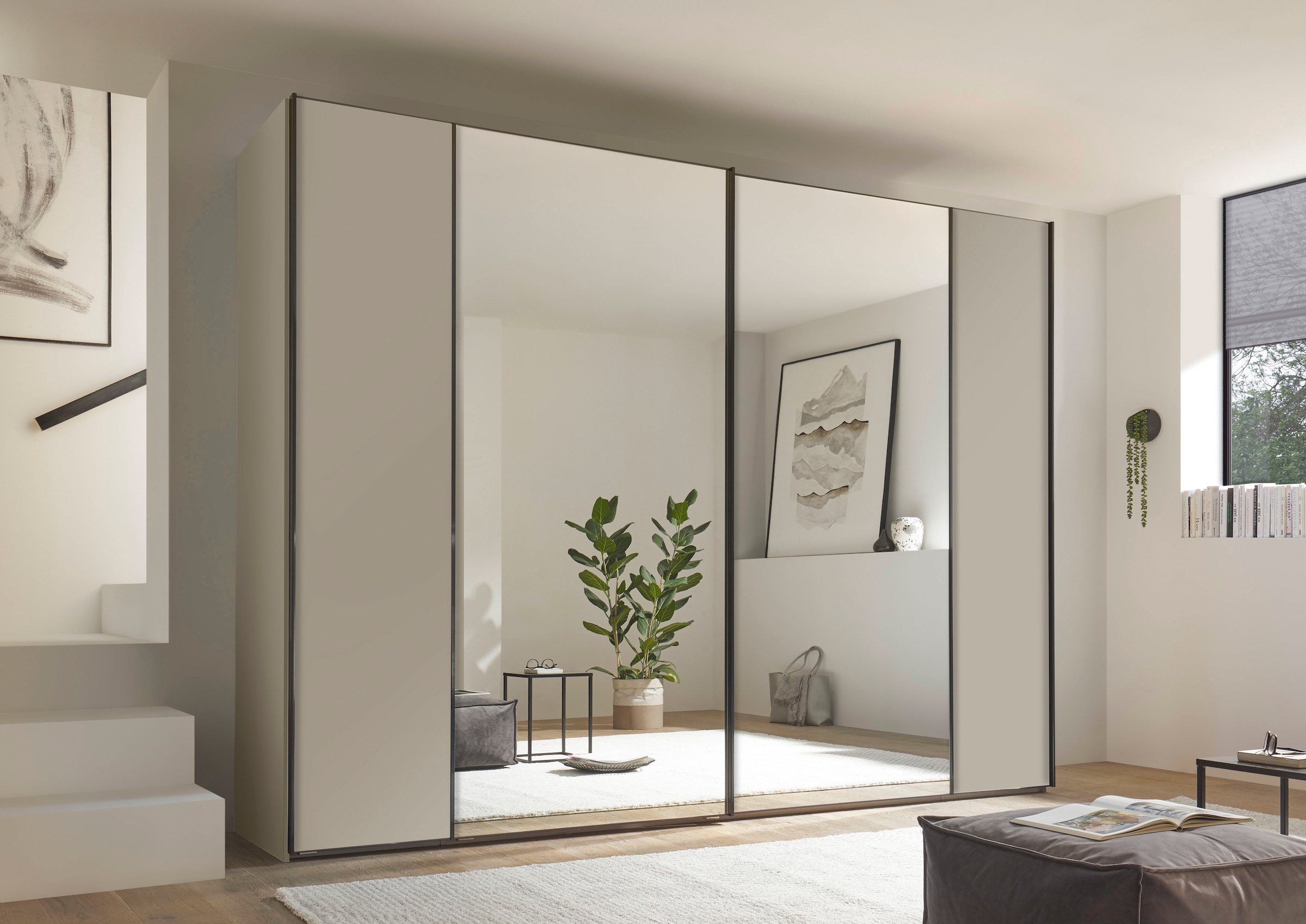 STAUD Schwebetürenschrank »Sonett 120 G, Made in Germany«, mit vier verschiedenen Ausstattungsvarianten