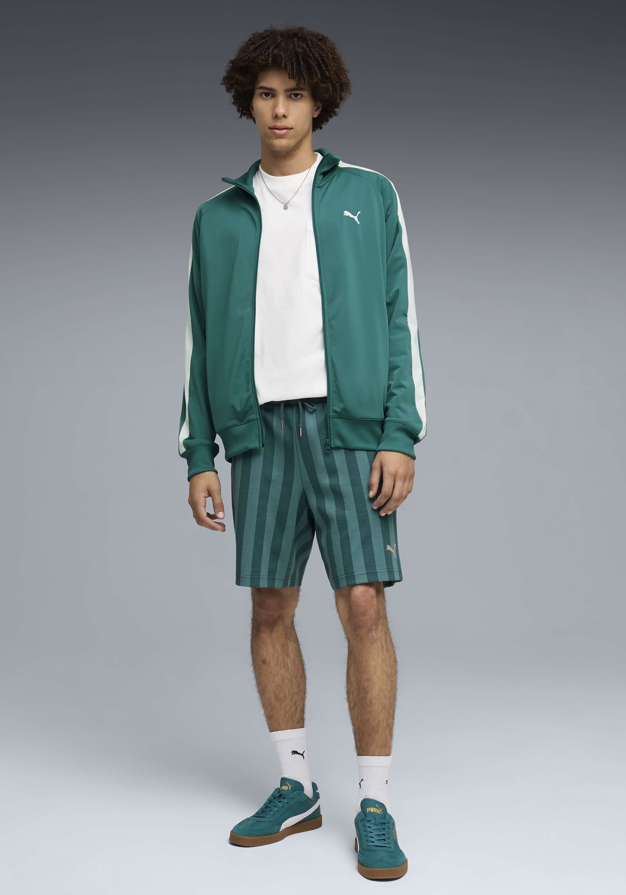 PUMA Trainingsshorts »CLASS 8" SHORTS«  Regular Fit, mit Eingrifftaschen, sportlicher Stil