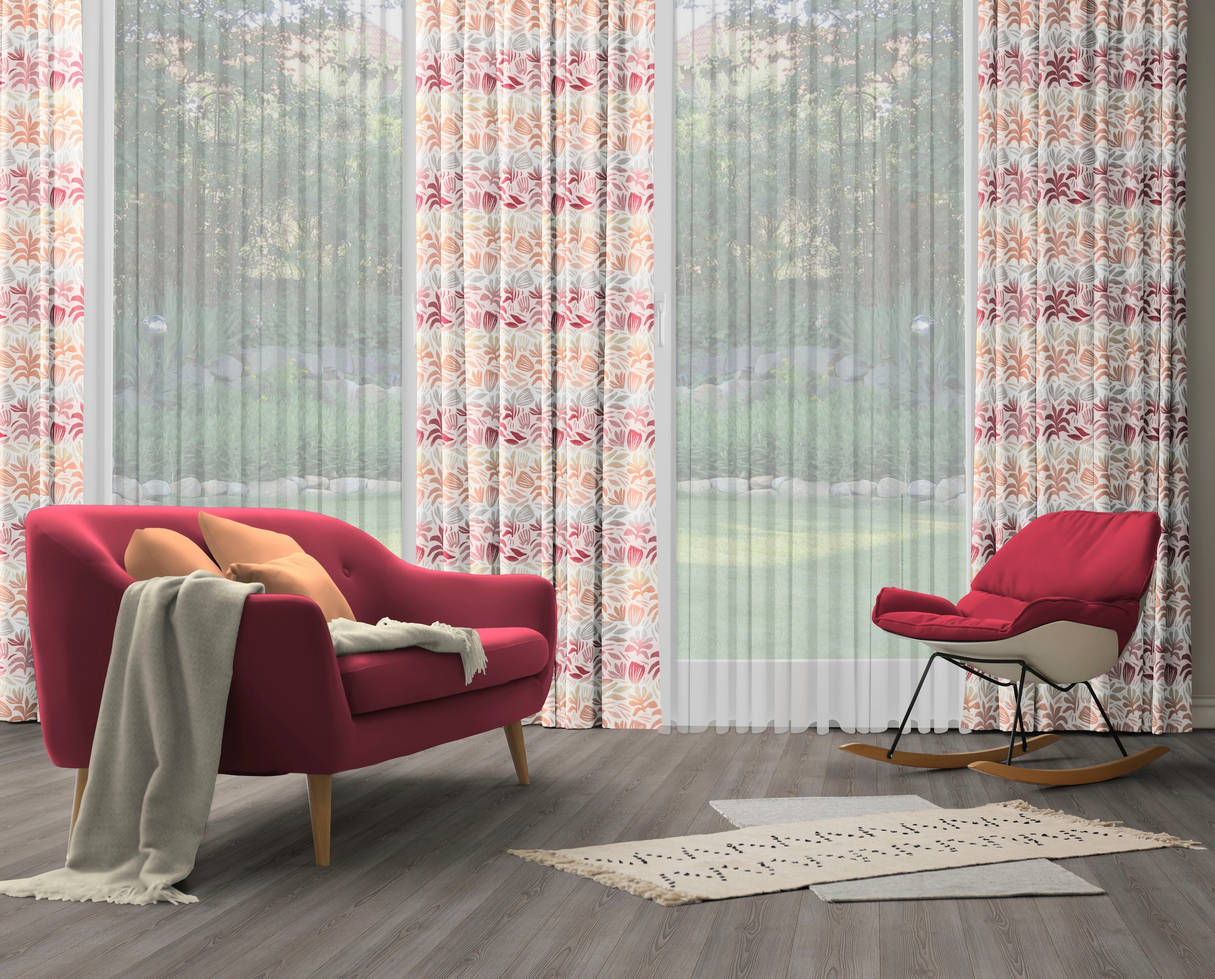 Wirth Vorhang "Kairo" Multifunktionsband 1 Stk. tlg. günstig online kaufen