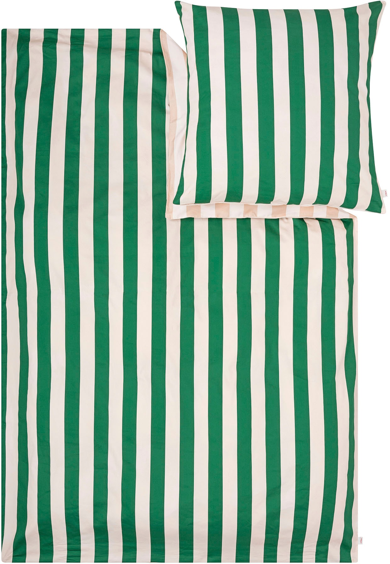 s.Oliver Bettwäsche "Satinbettwäsche s.Oliver" 2 Stk. im Streifen-Design günstig online kaufen