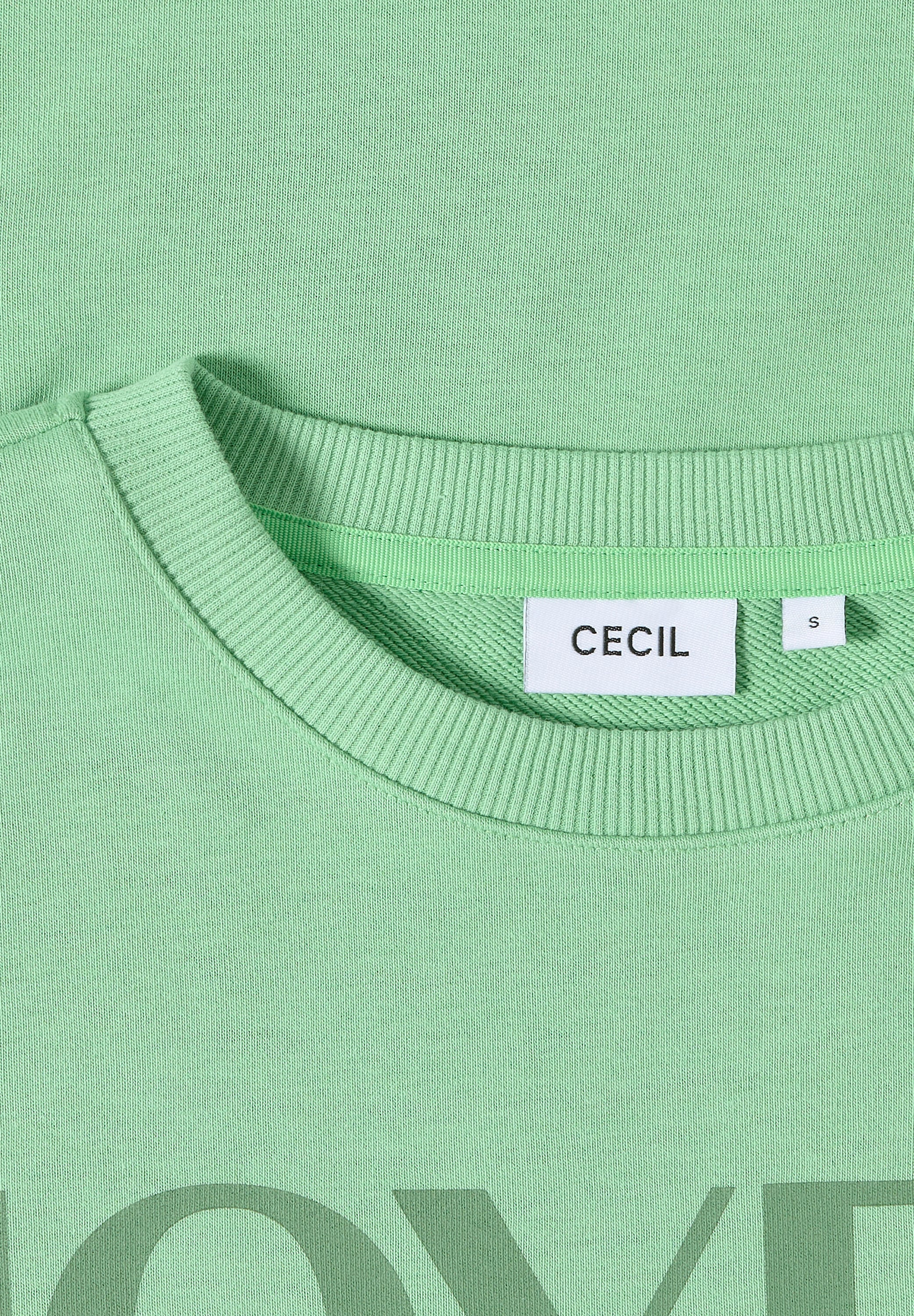 Cecil Sweatshirt, im soften Baumwoll-Mix