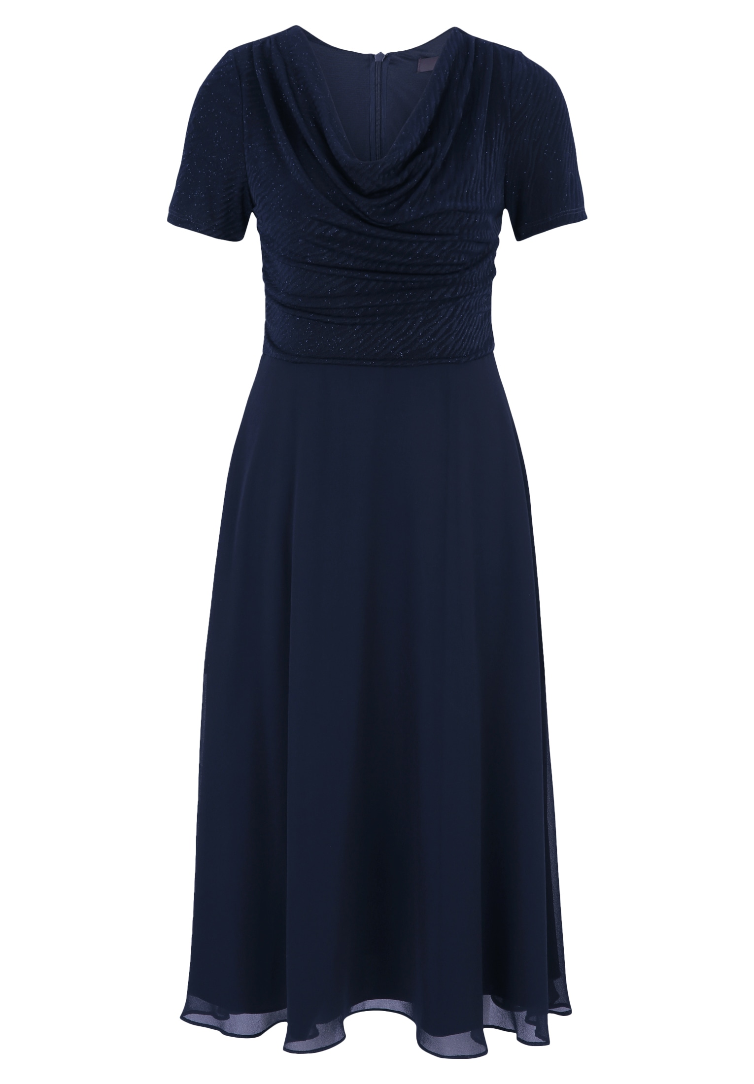 Vera Mont Cocktailkleid »Vera Mont Cocktailkleid im Glitzer-Look«, Materialmix