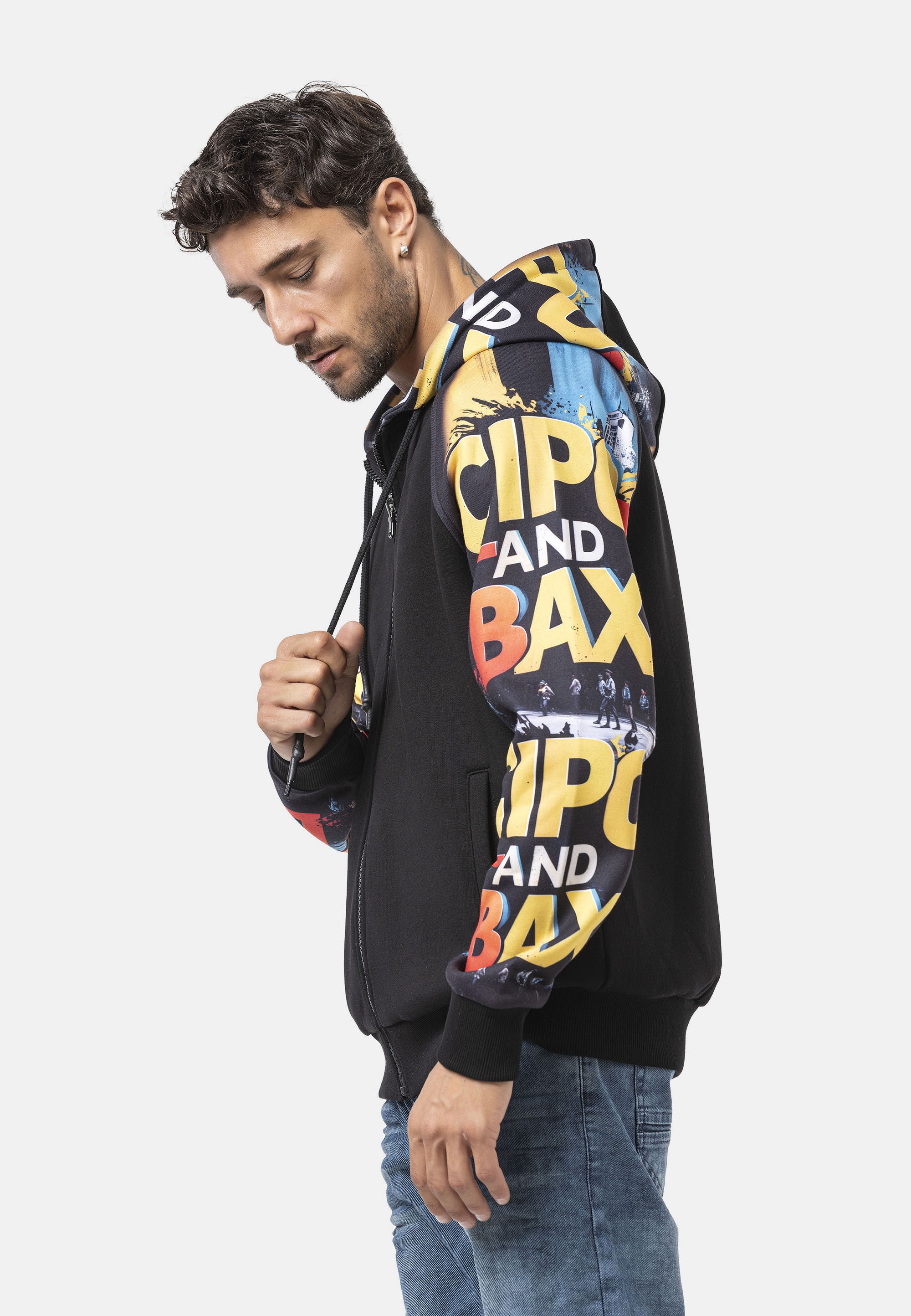 Cipo & Baxx Strickjacke »CL589« 1 tlg.