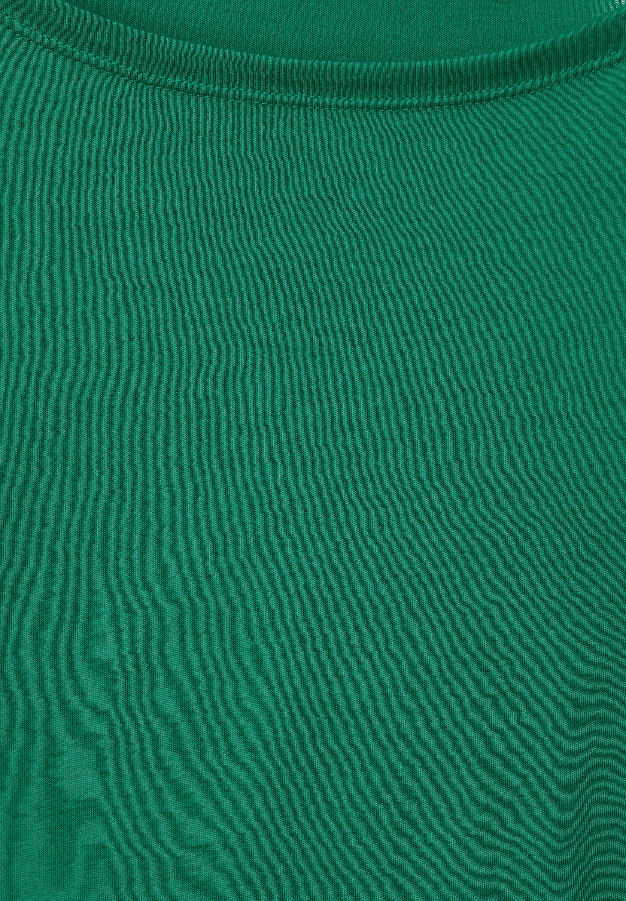 STREET ONE Langarmshirt, mit U-Boot-Ausschnitt