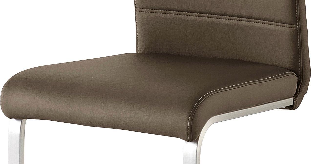 MCA furniture bestellen St., 2 BAUR 120 belastbar Stuhl (Set), »Pescara«, Kunstleder, | Kg bis Freischwinger