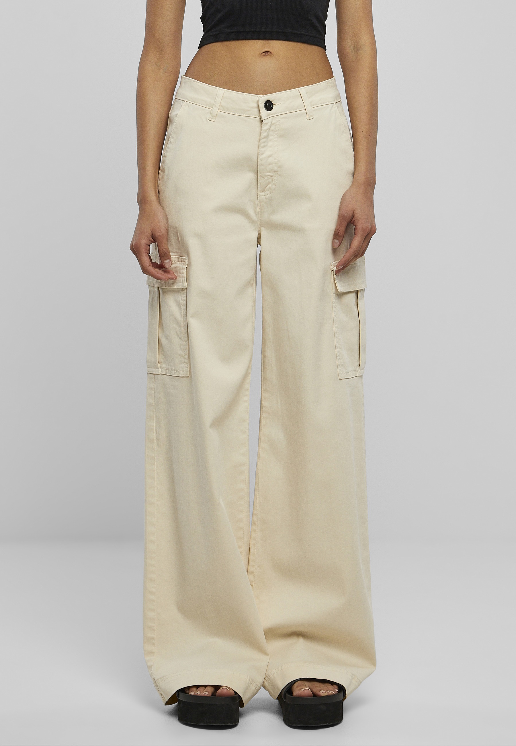 URBAN CLASSICS Stoffhose »Urban Classics Damen«