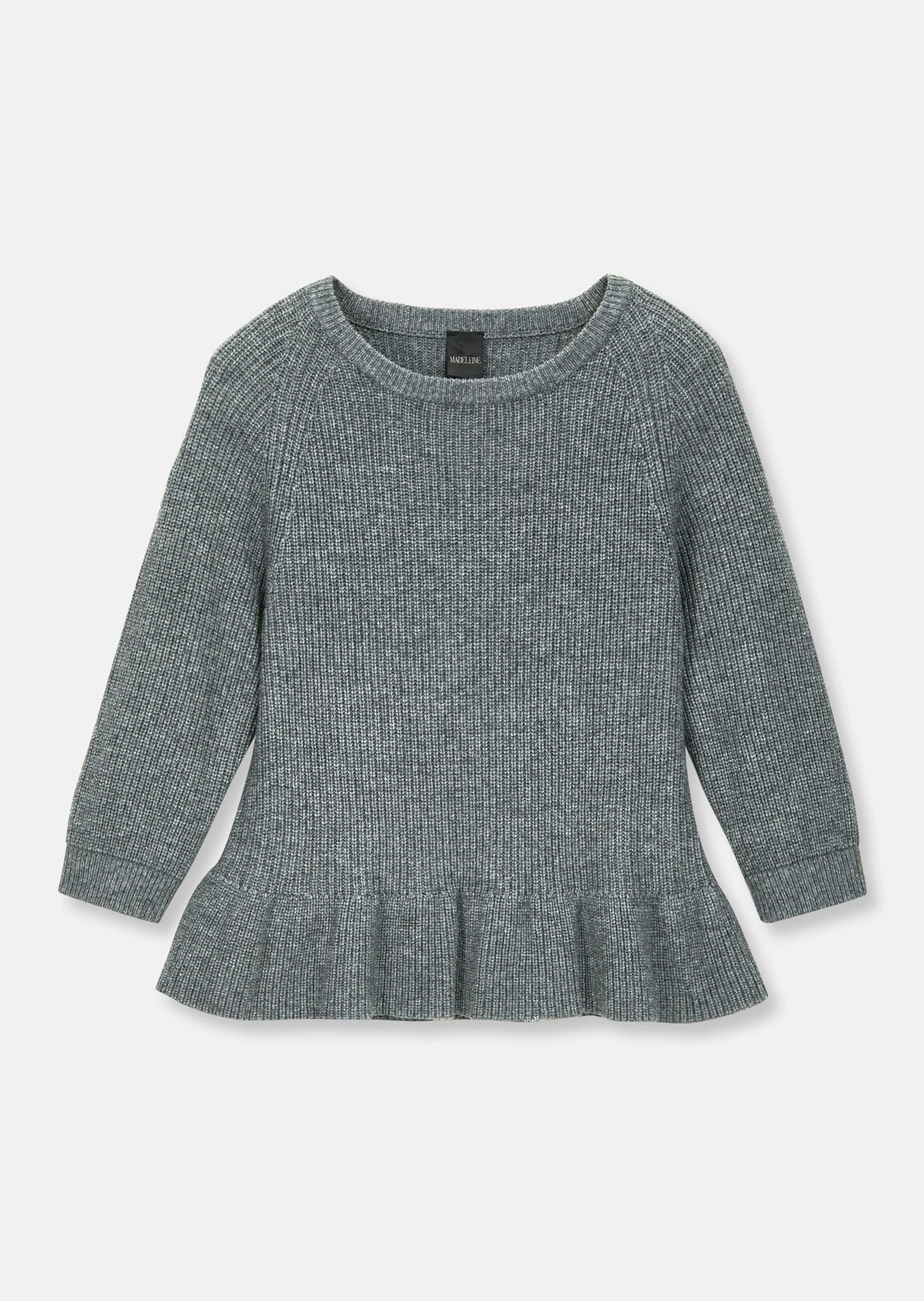 MADELEINE Longpullover "Pullover Pullover mit Schößchen" günstig online kaufen