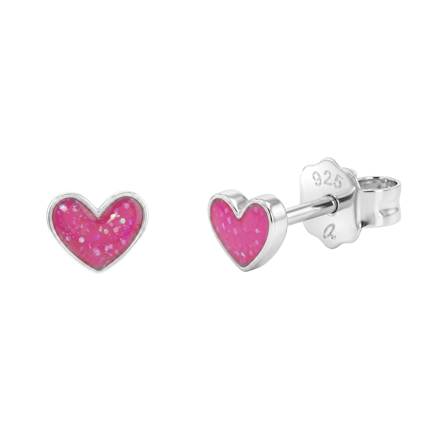Prinzessin Lillifee Paar Ohrstecker »Herz« Emaille