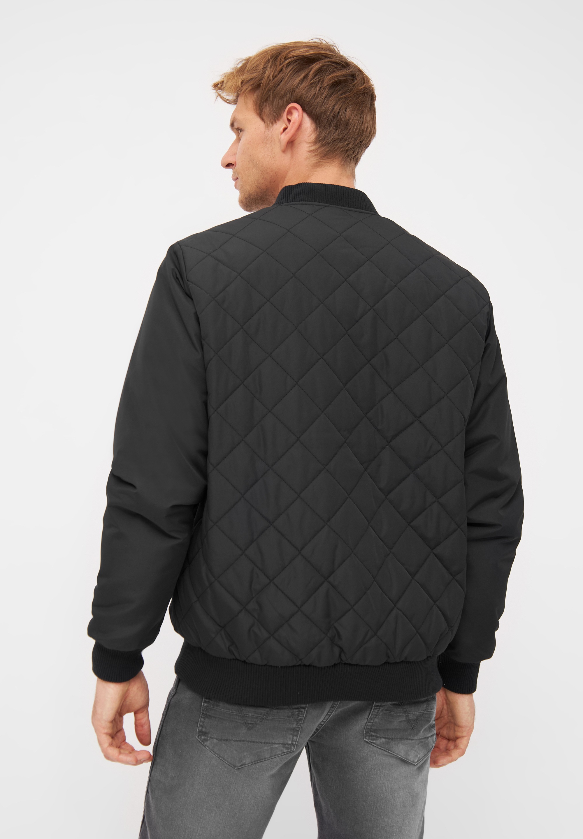 Derbe Collegejacke »Quiltby College«, ohne Kapuze, Unisex College Jacke aus nachhaltigen Materialien