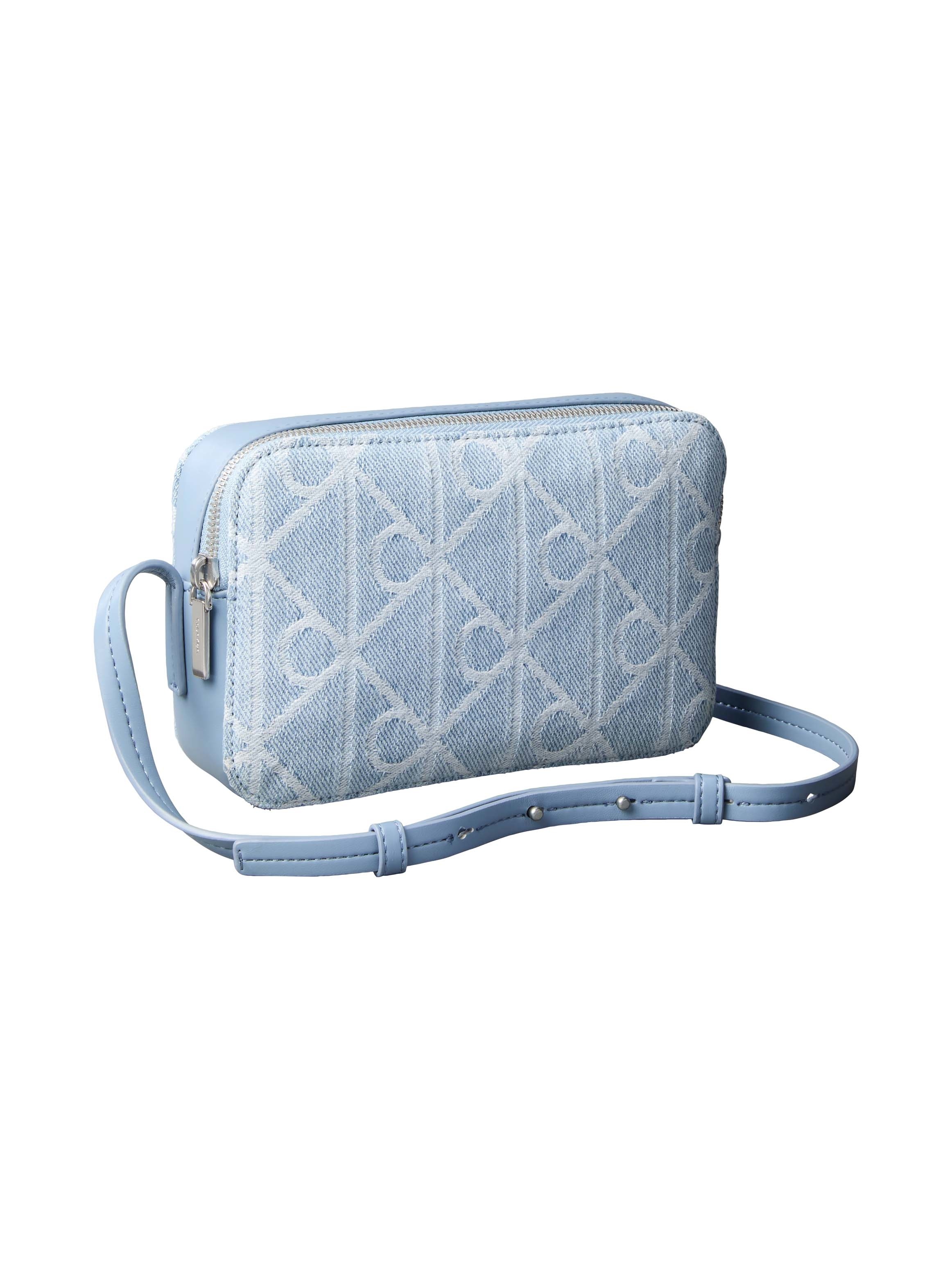 Calvin Klein Mini Bag "EMBLEM AOP DENIM CAMERA BAG" kleine Umhängetasche, T günstig online kaufen